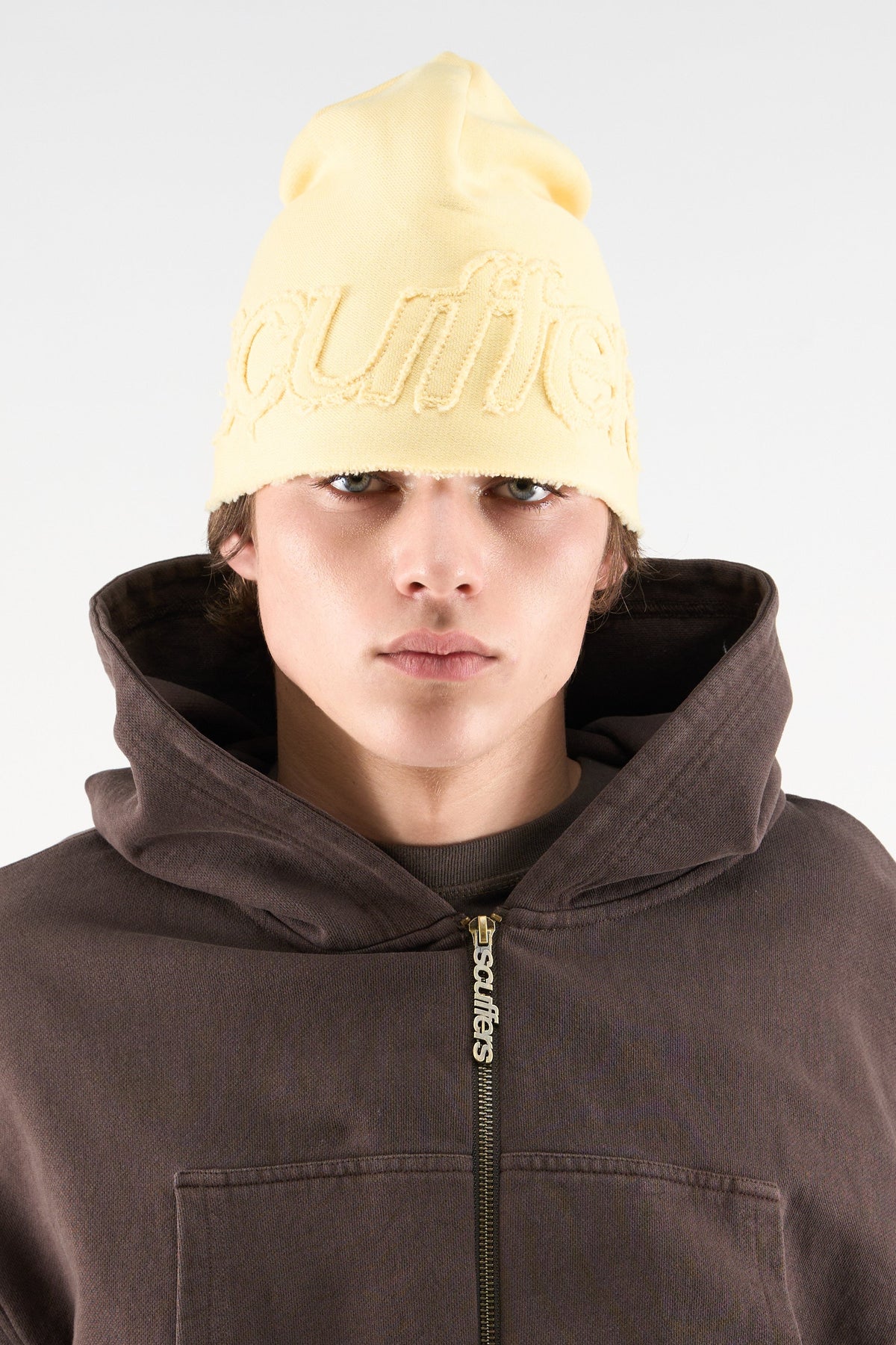 Raw Yellow Beanie