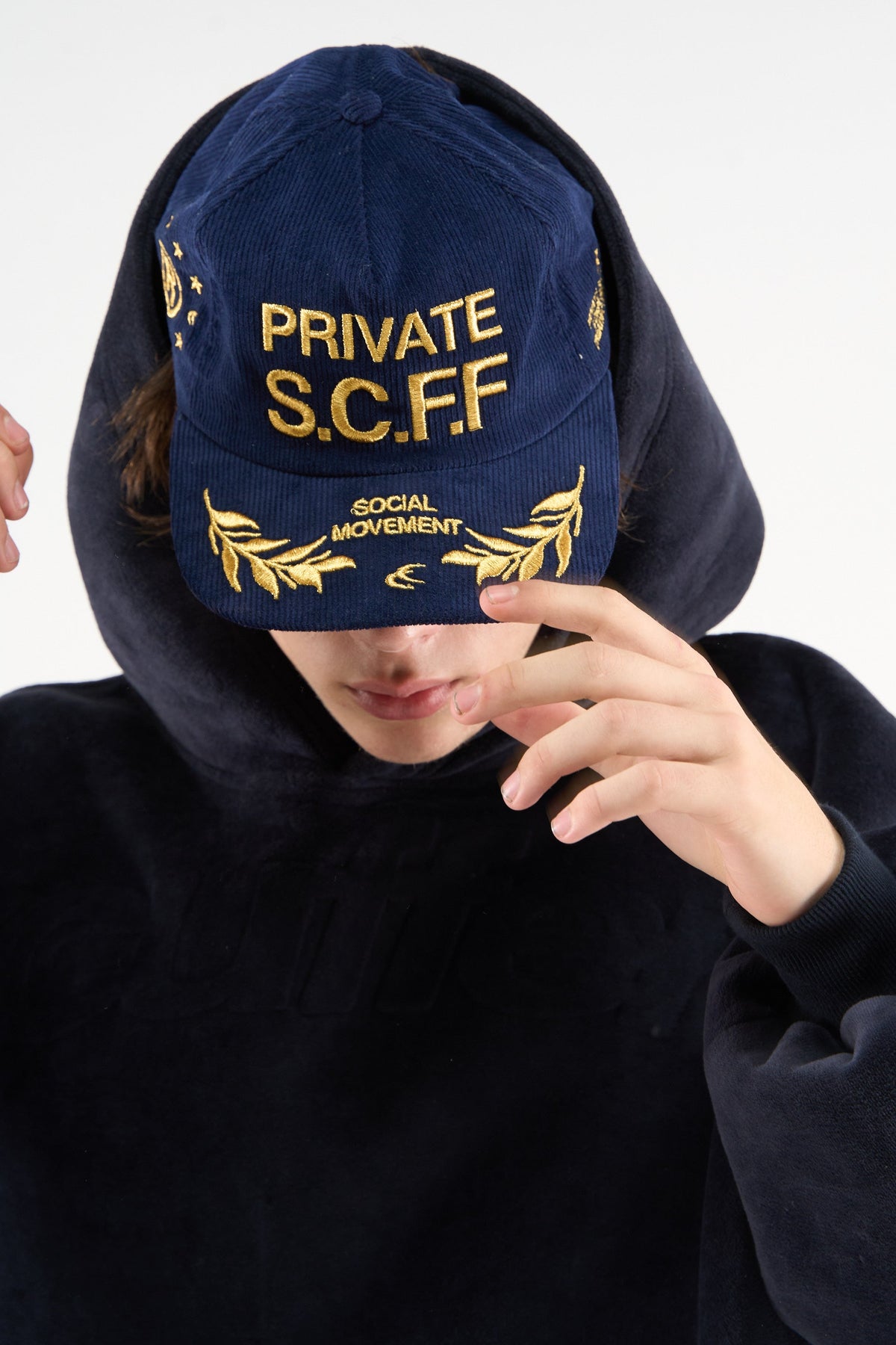 Private Navy Blue Cap