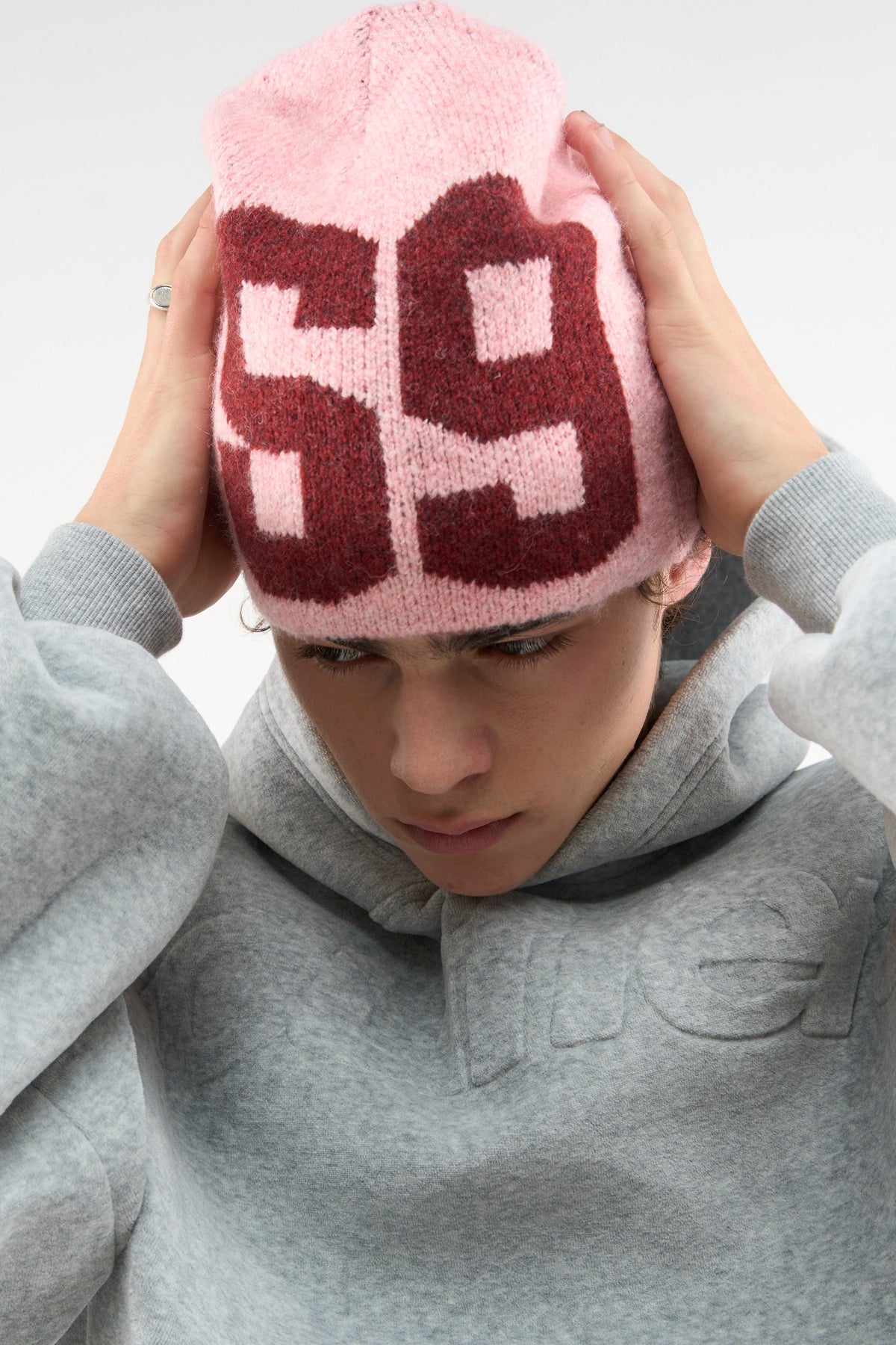 Nohole Burgundy Beanie