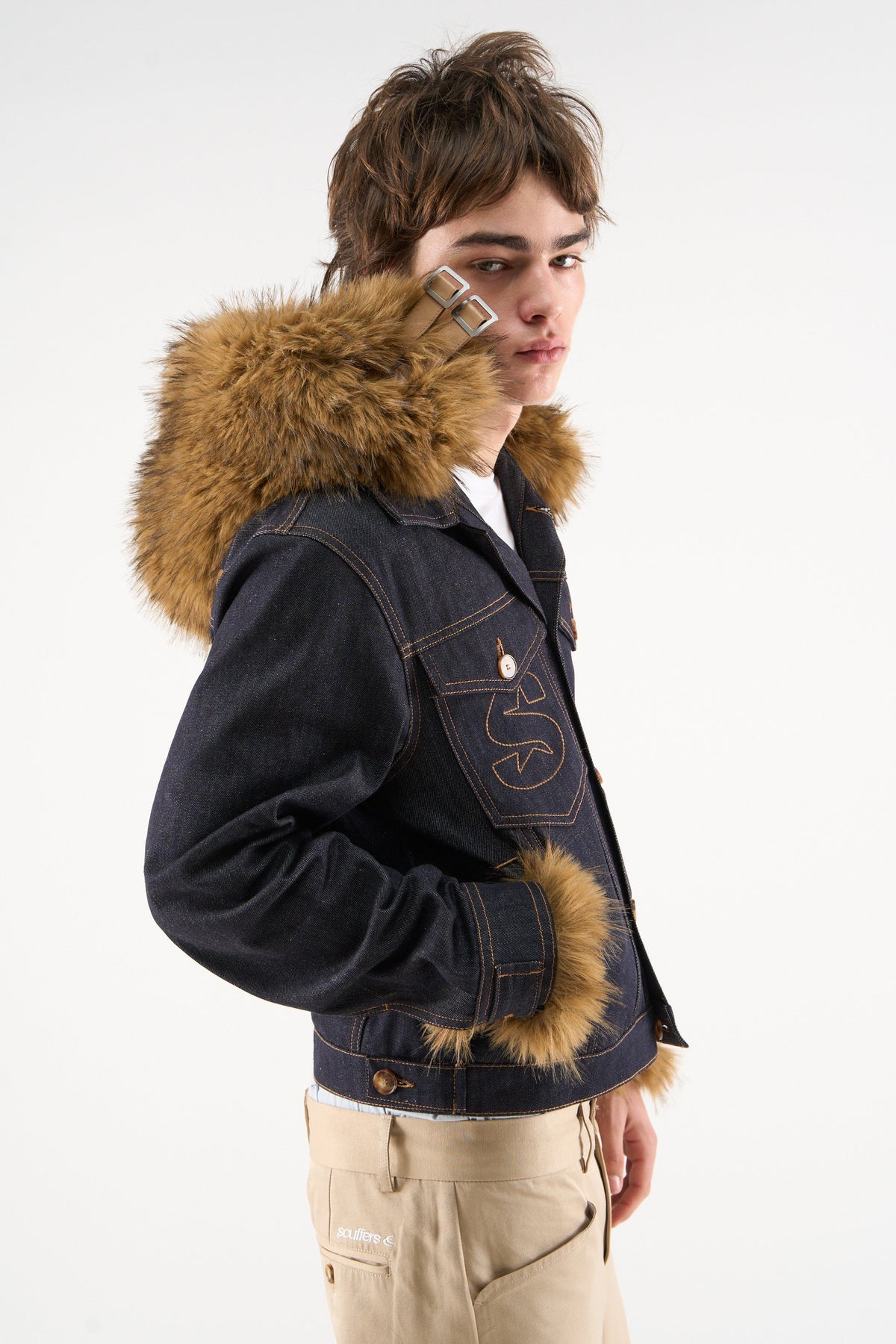 Harper Dark Blue Denim Jacket
