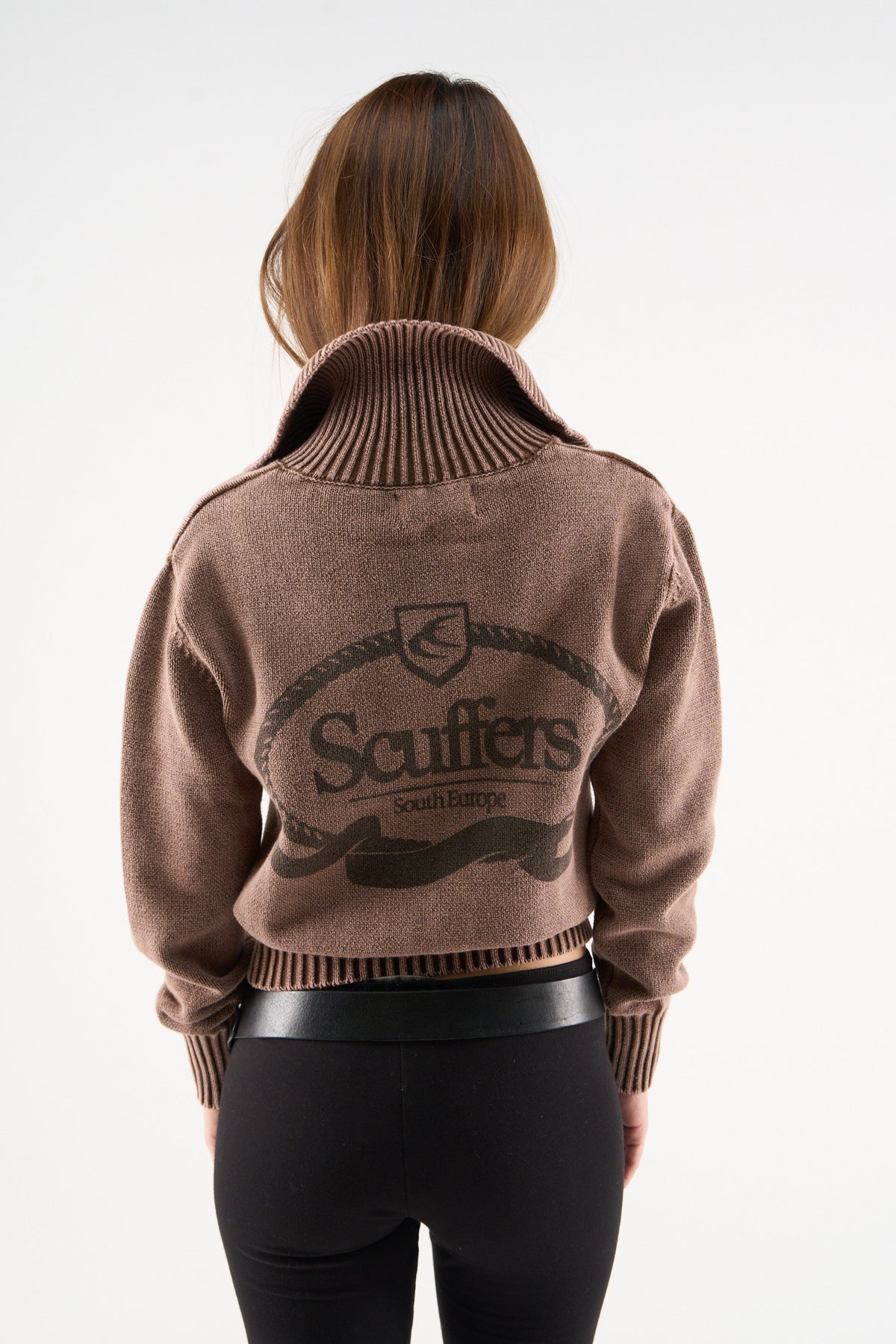 Agnes Brown Knit