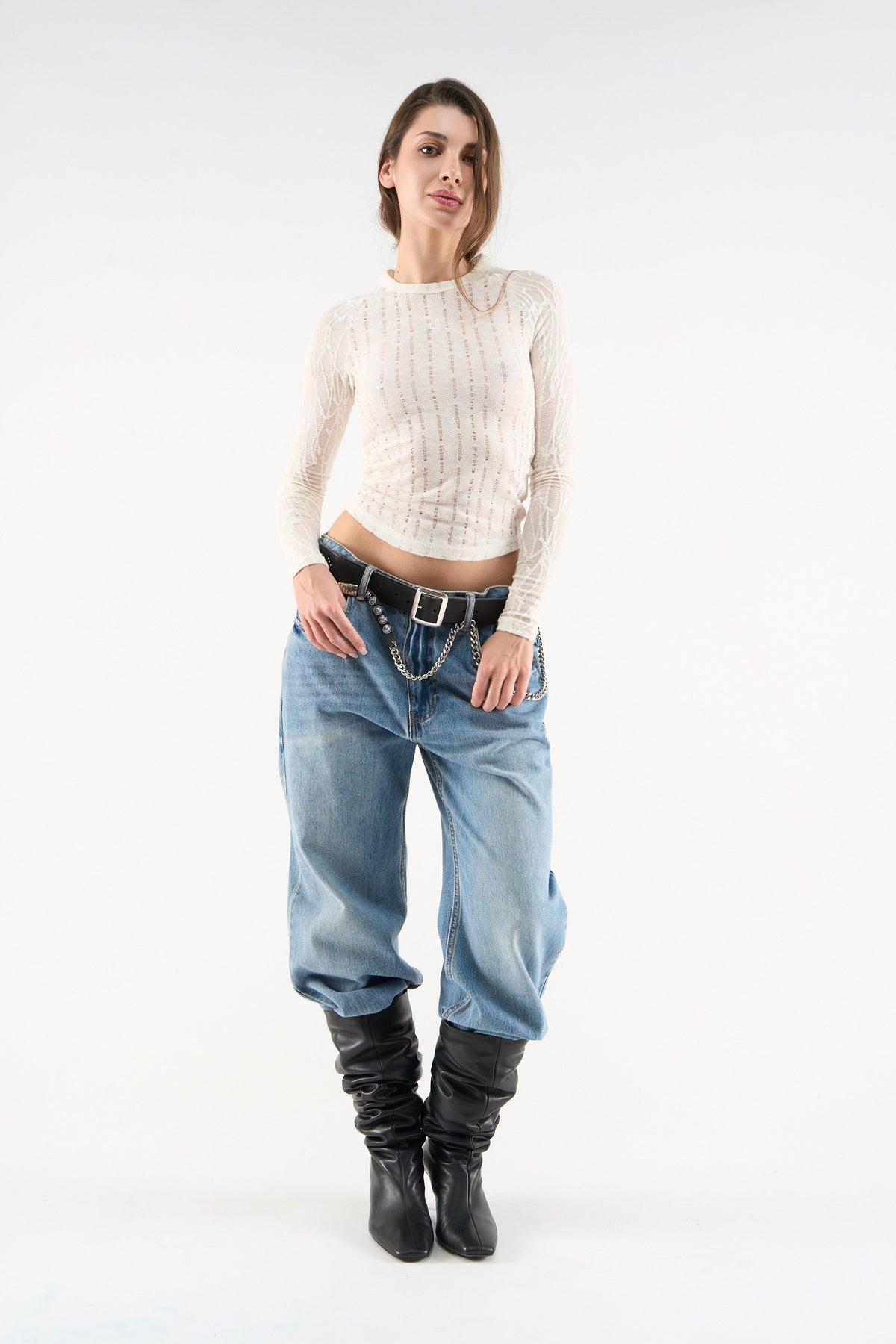 Luci Ecru Longsleeve