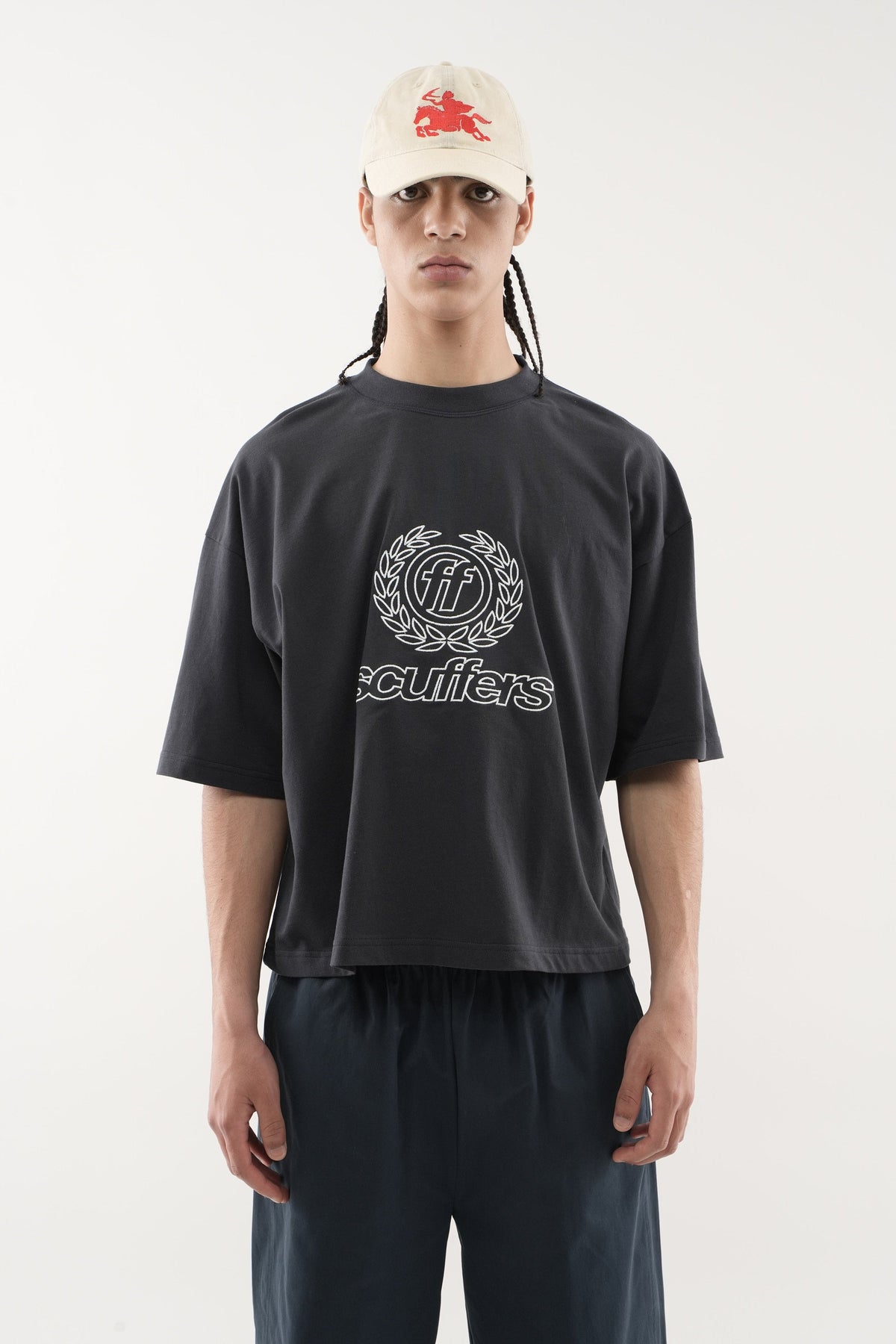 Jersey Navy T-Shirt