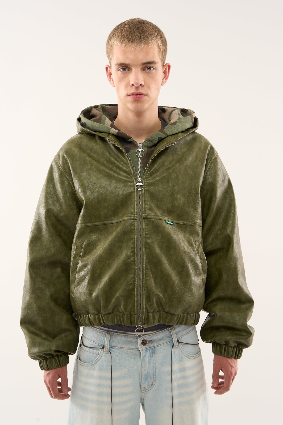 Green Work Jacket