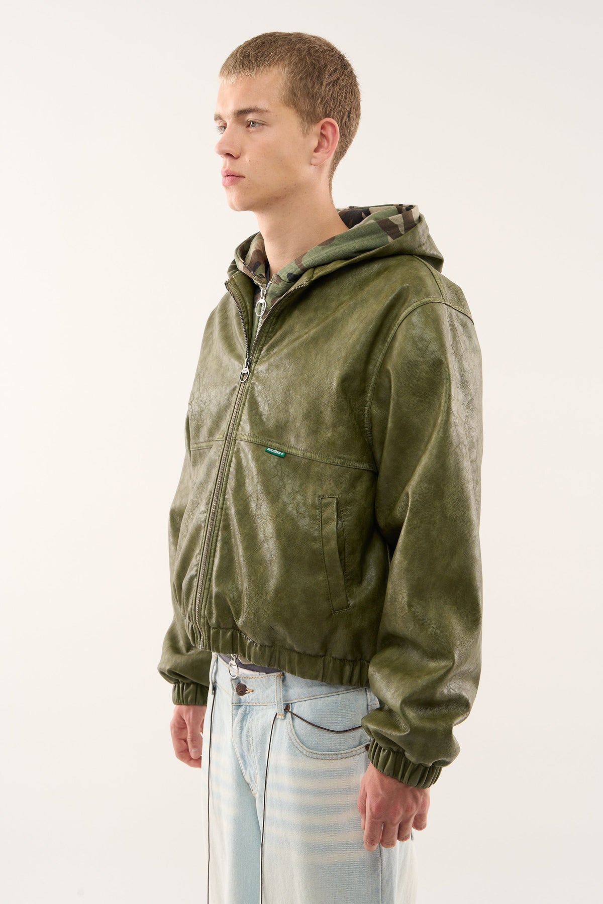 Green Work Jacket