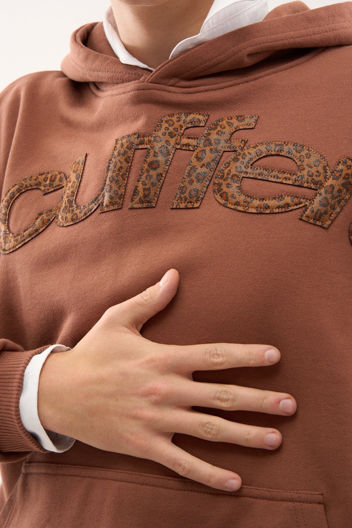 Animal Brown Hoodie
