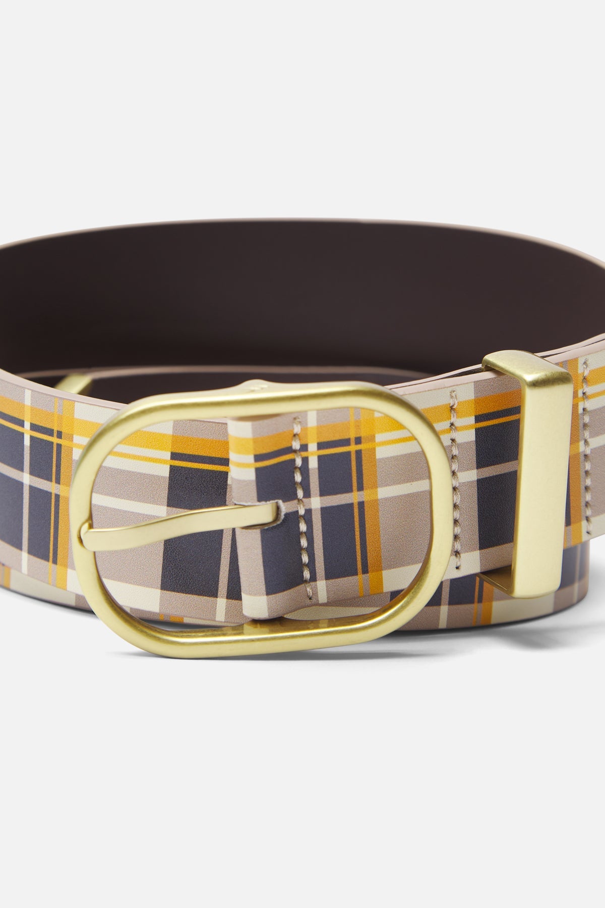 Checkered Brown Belt