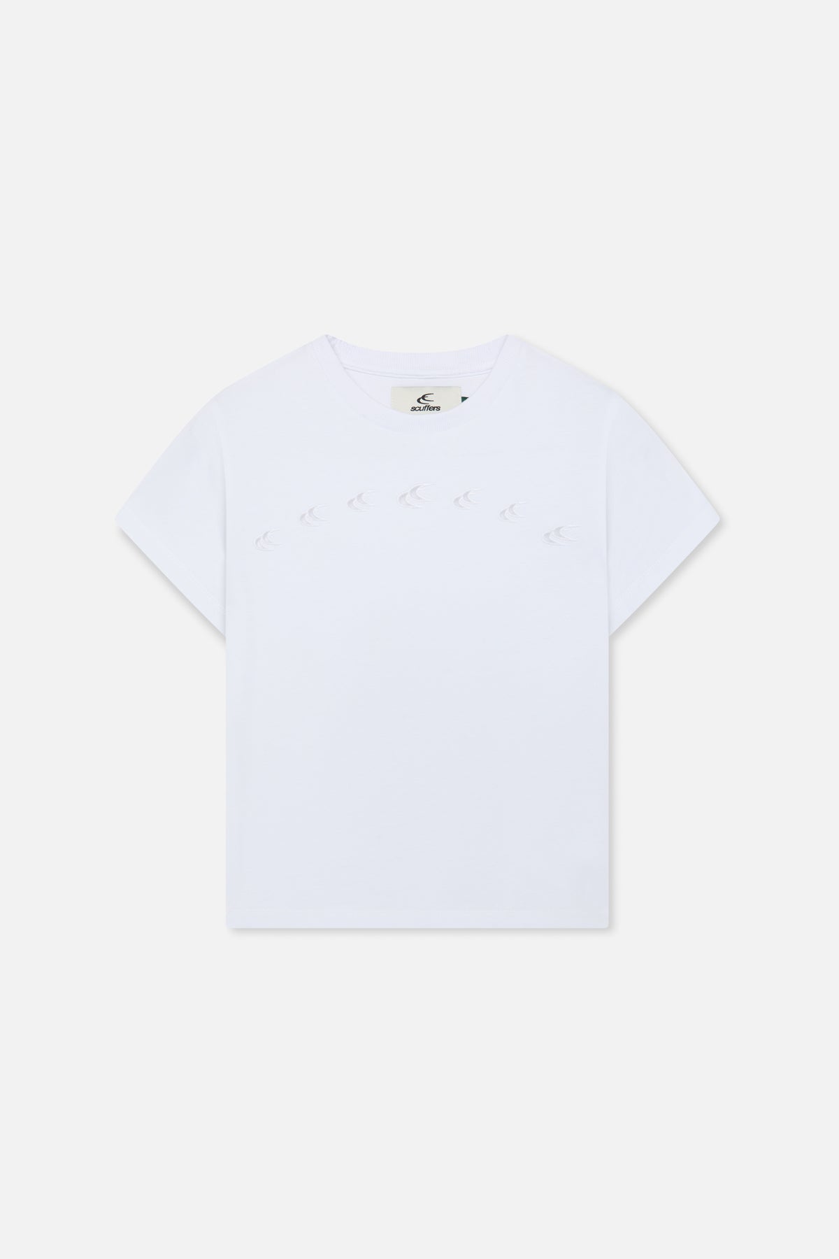 Hole White T-Shirt