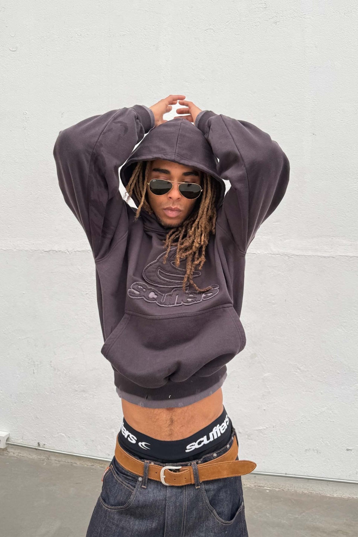 Double Dark Hoodie