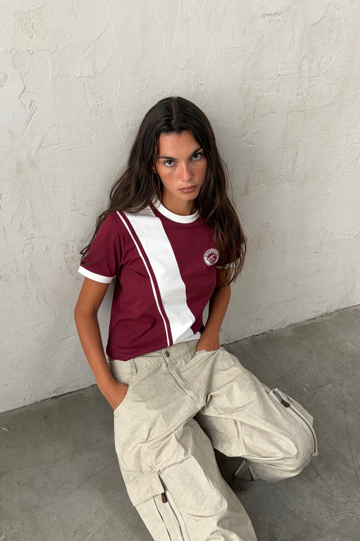 CLG Burgundy Top