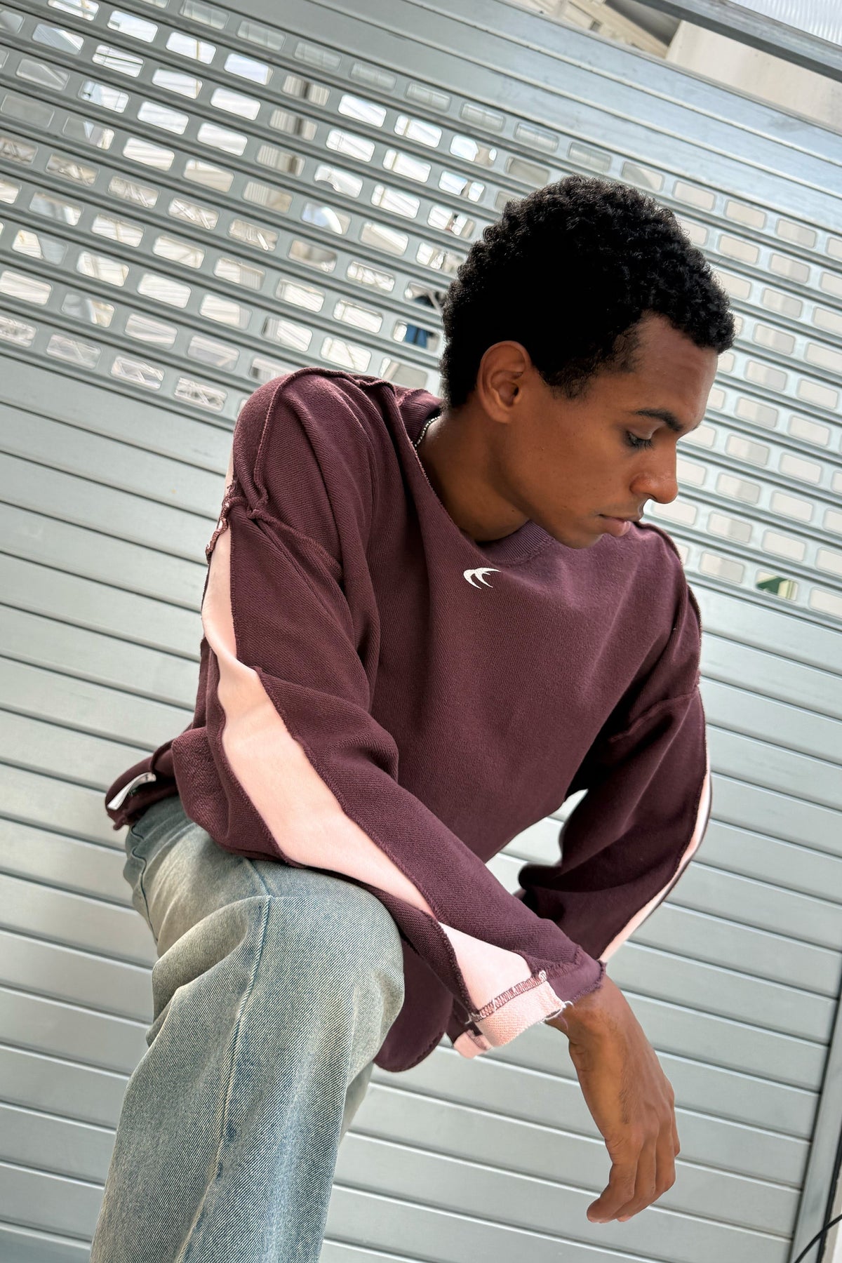 Dye Tech Burgundy Sweatshirt