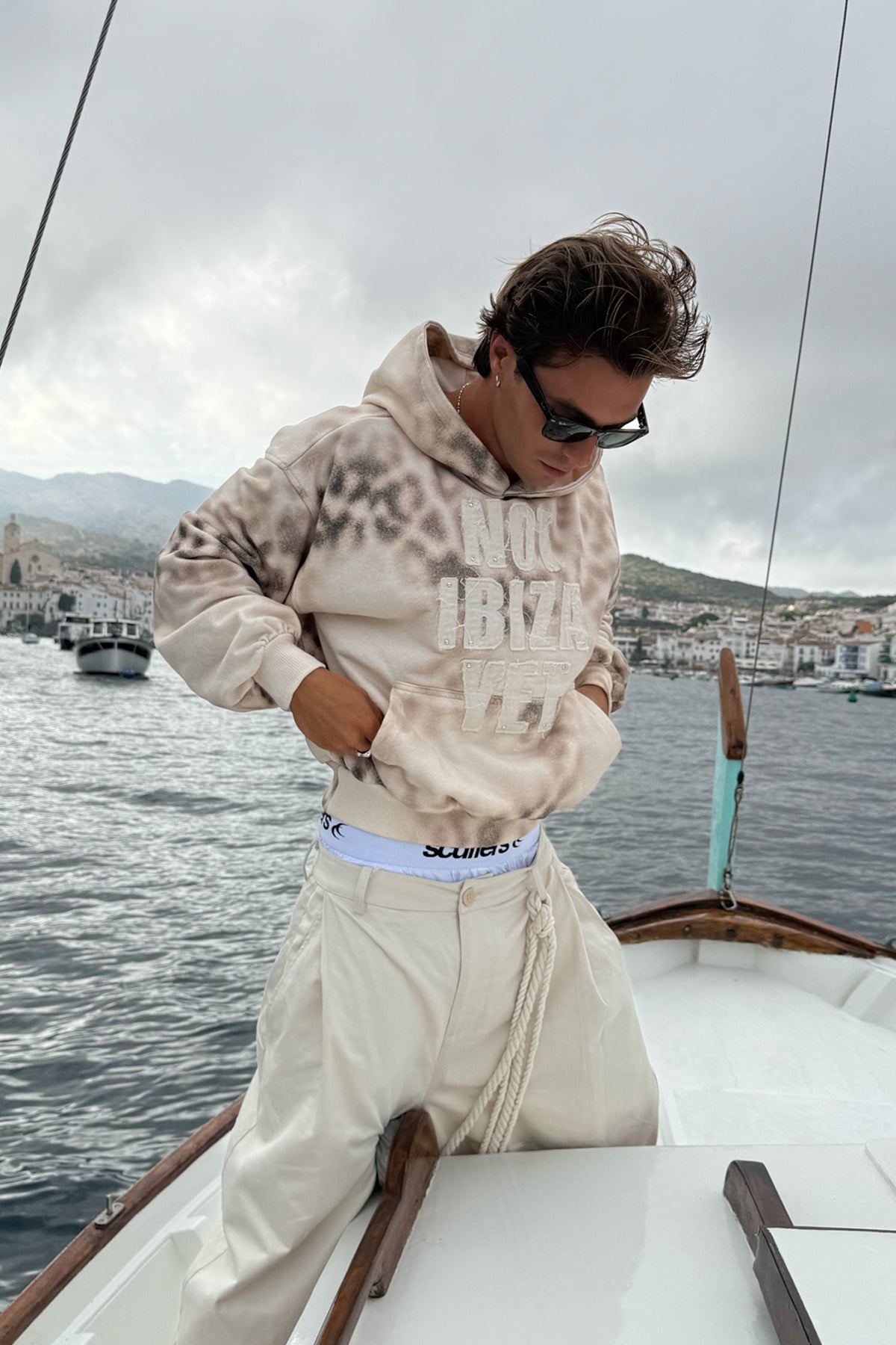 Back Ibiza Leopard Hoodie