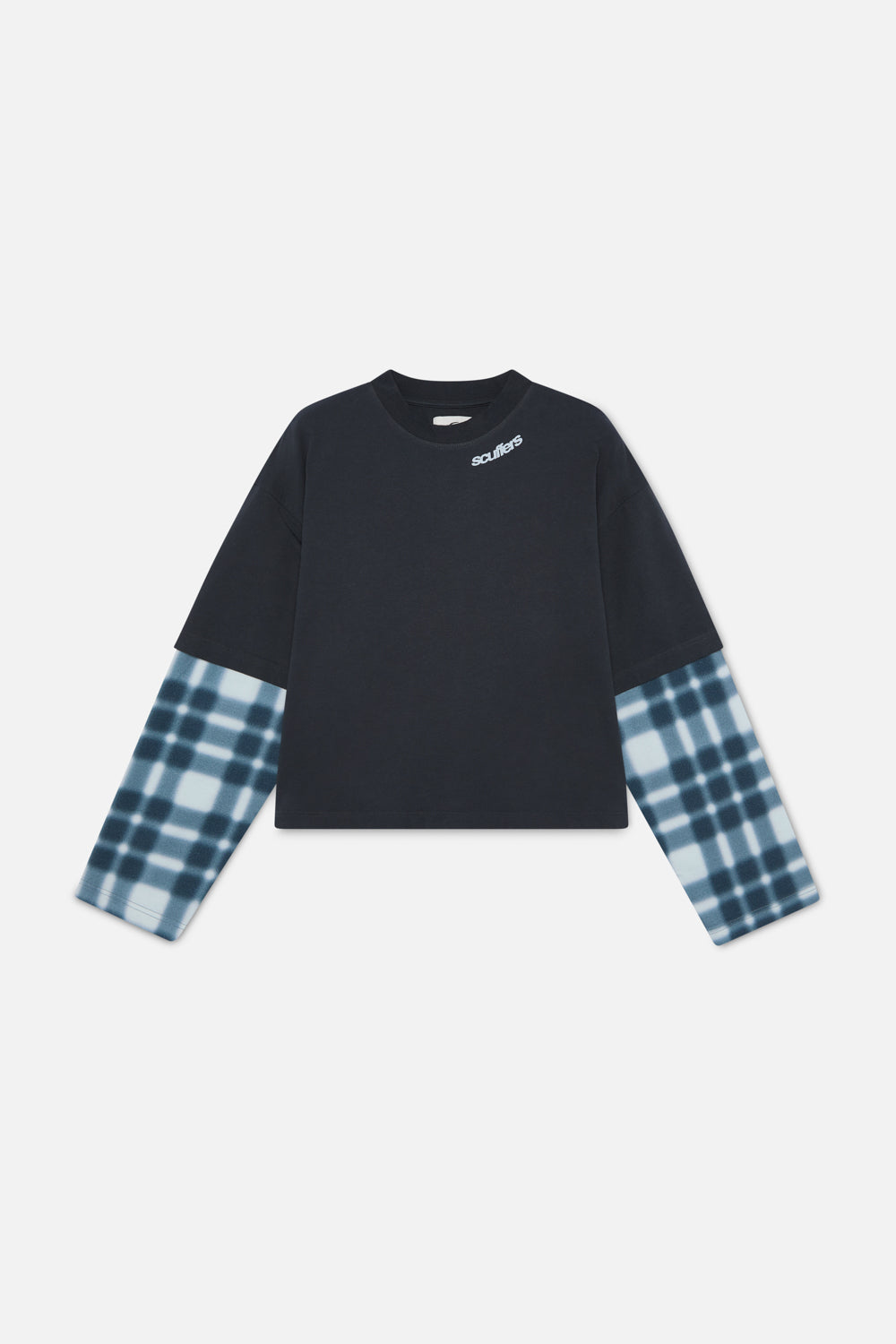 Blur Kurtis Navy Longsleeve