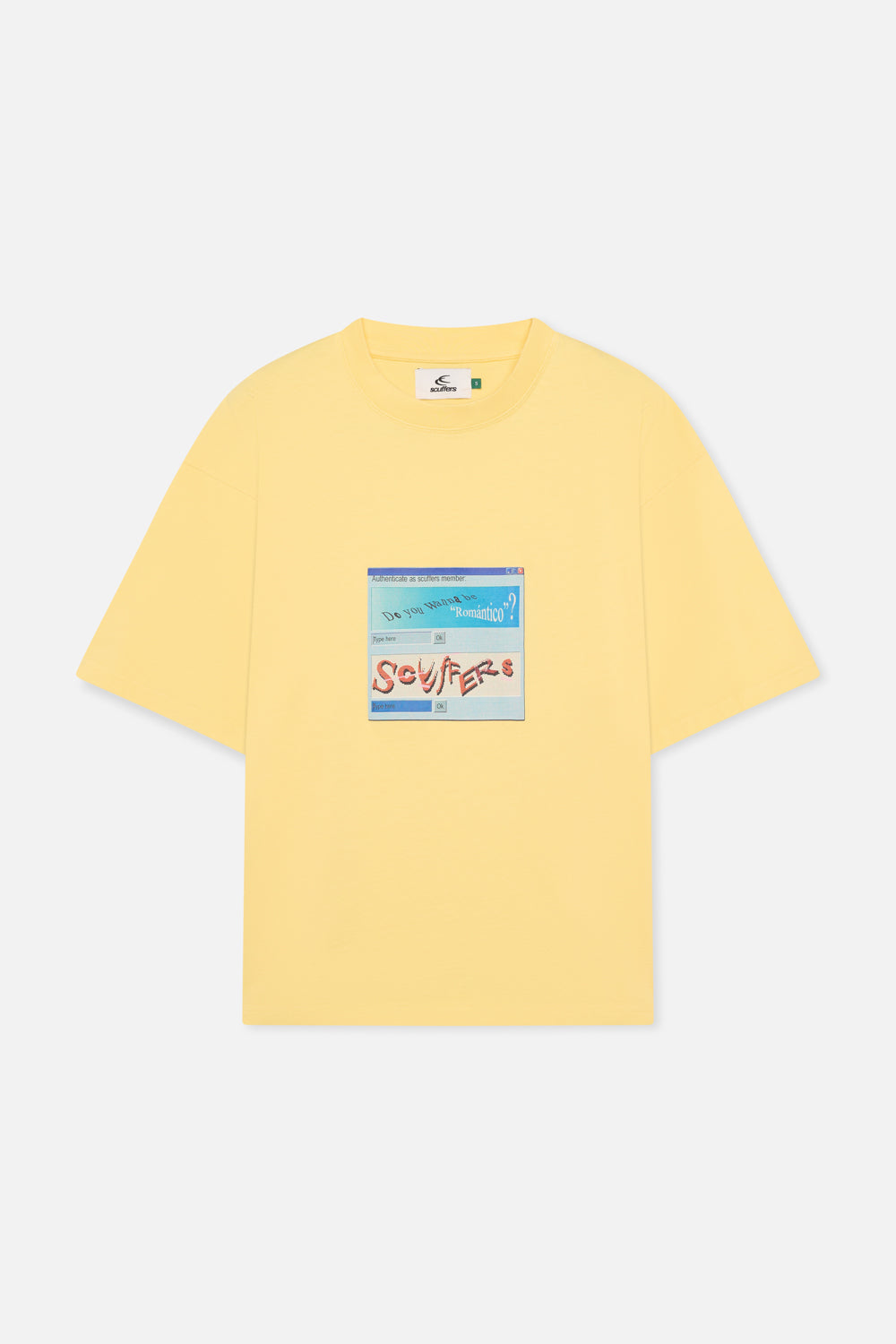 Log in Yellow T-Shirt