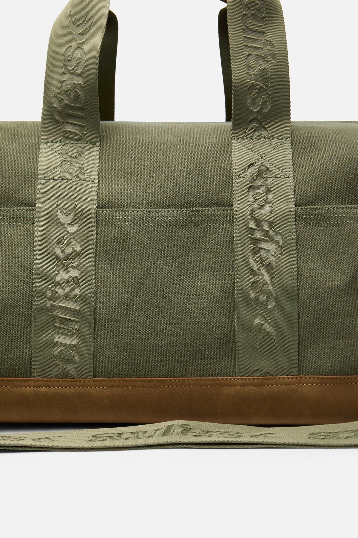 Canvas Green Duffle Bag