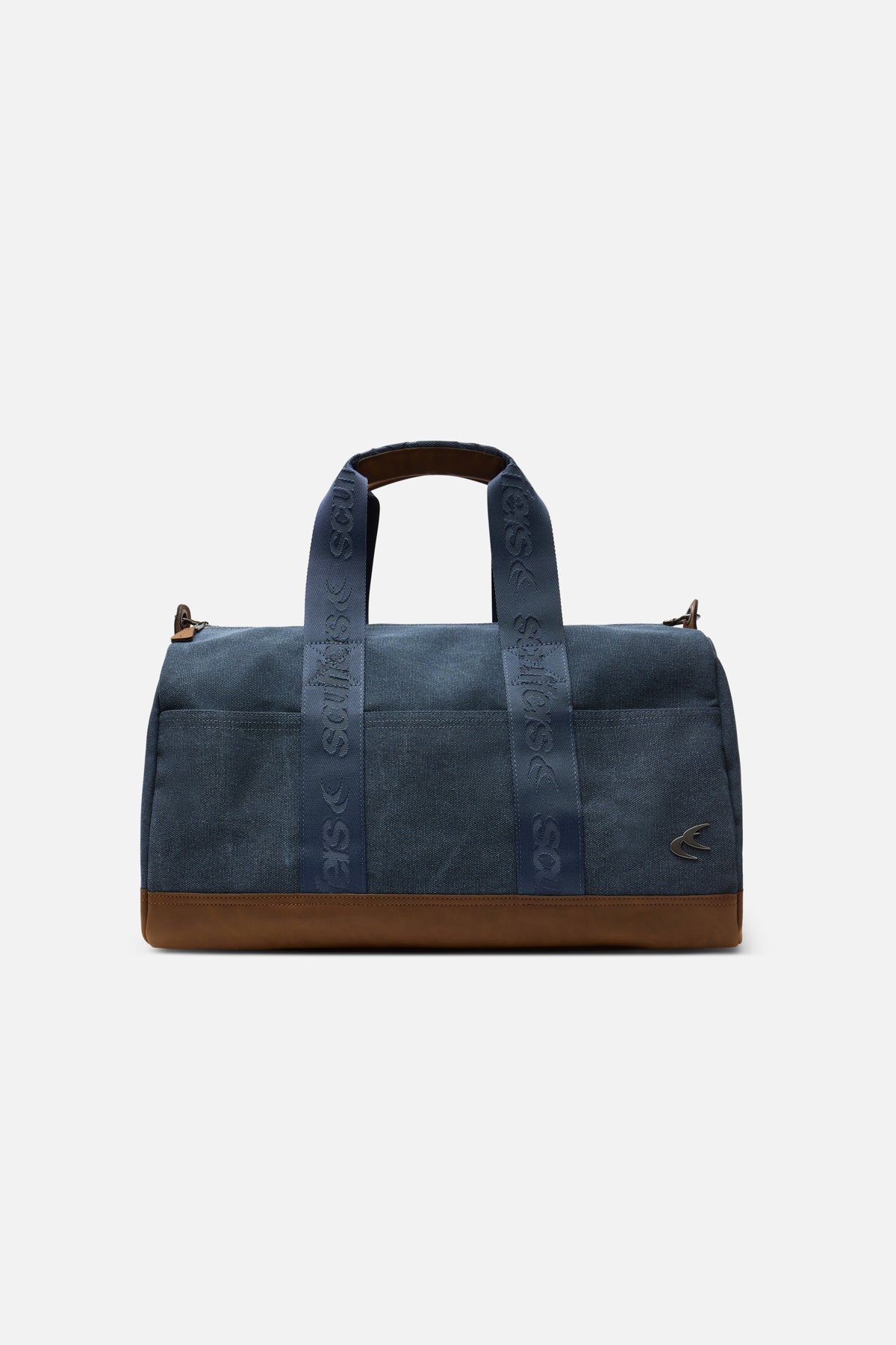 Canvas Navy Duffle Bag