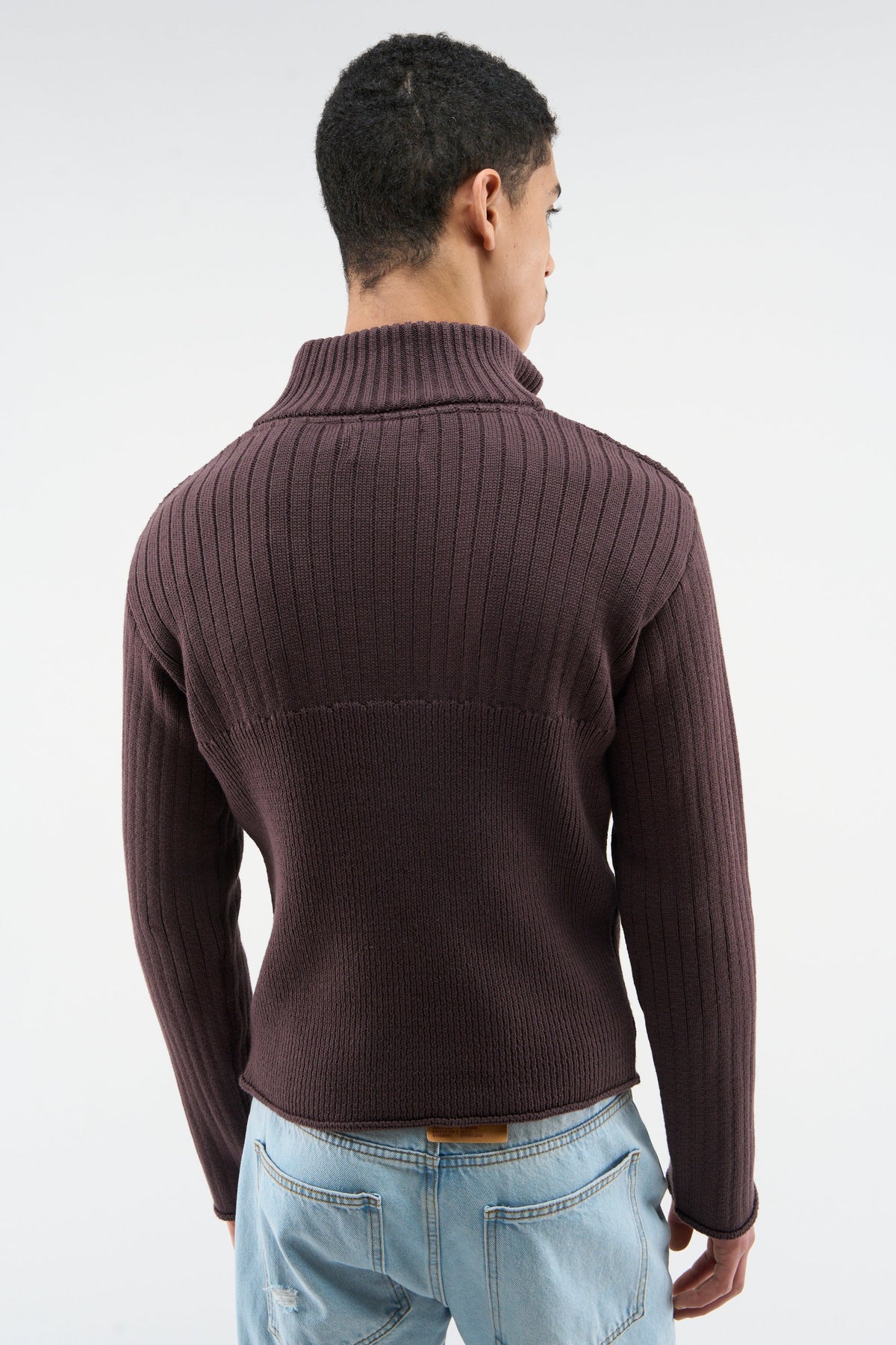 Date Burgundy Knit