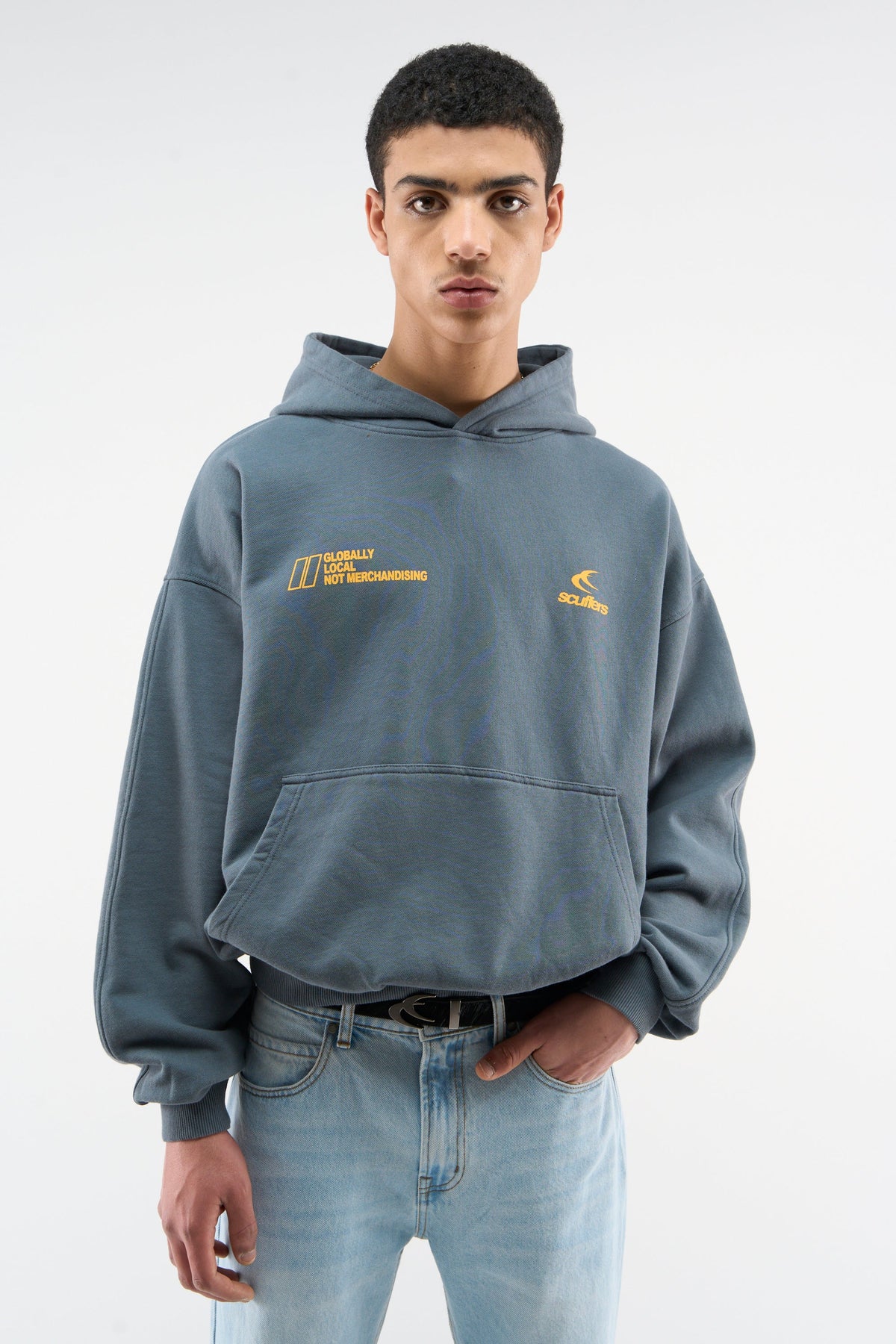 Globally Navy Hoodie