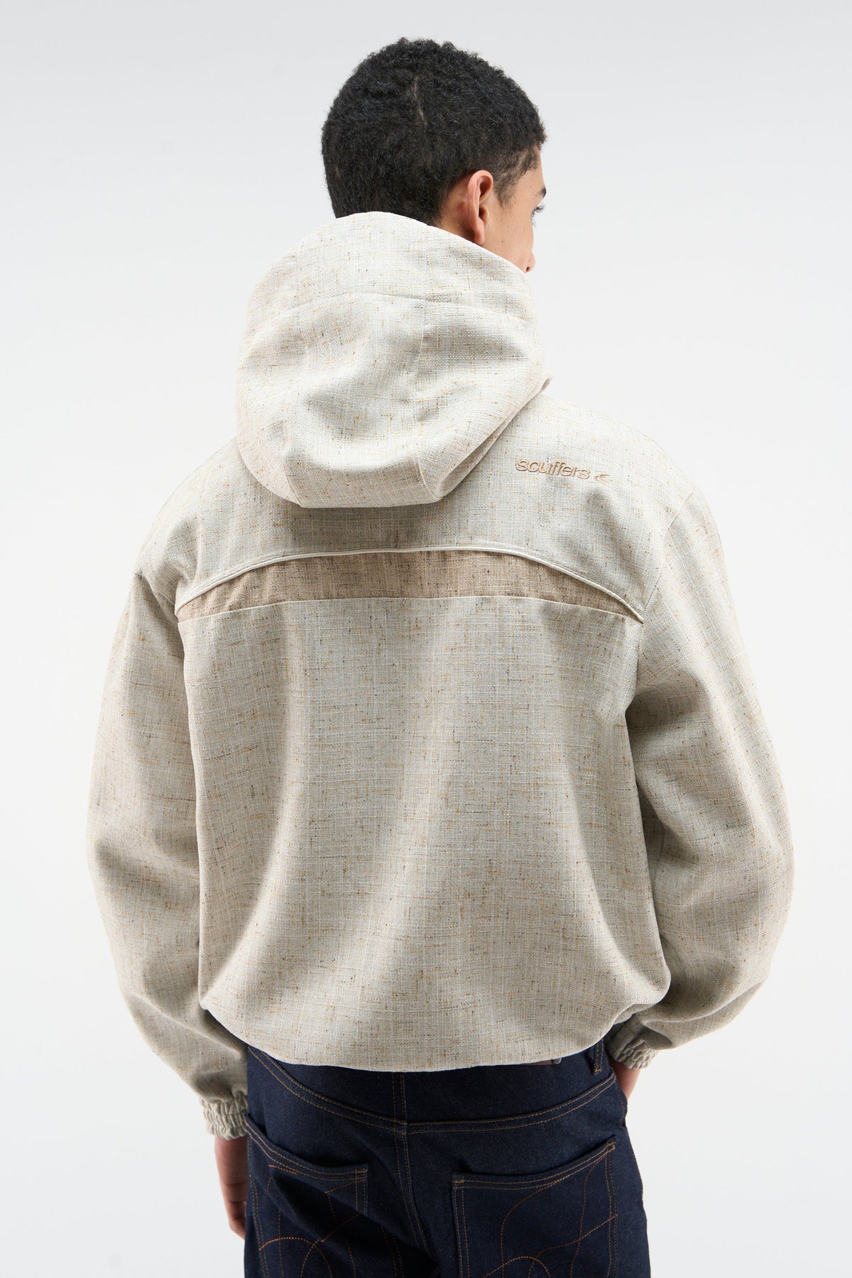Boucle Essential Ecru Windbreaker