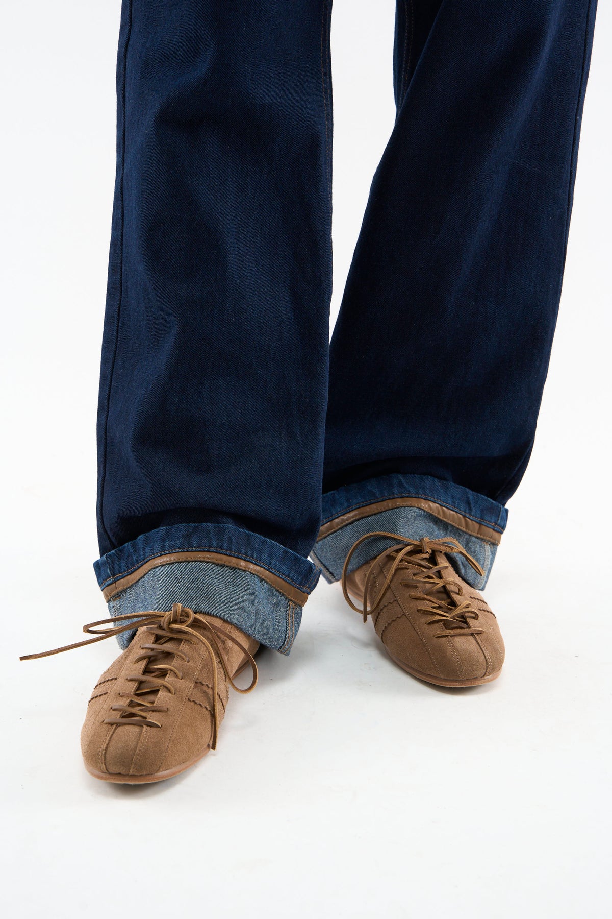 Iconic Suede Brown Shoes