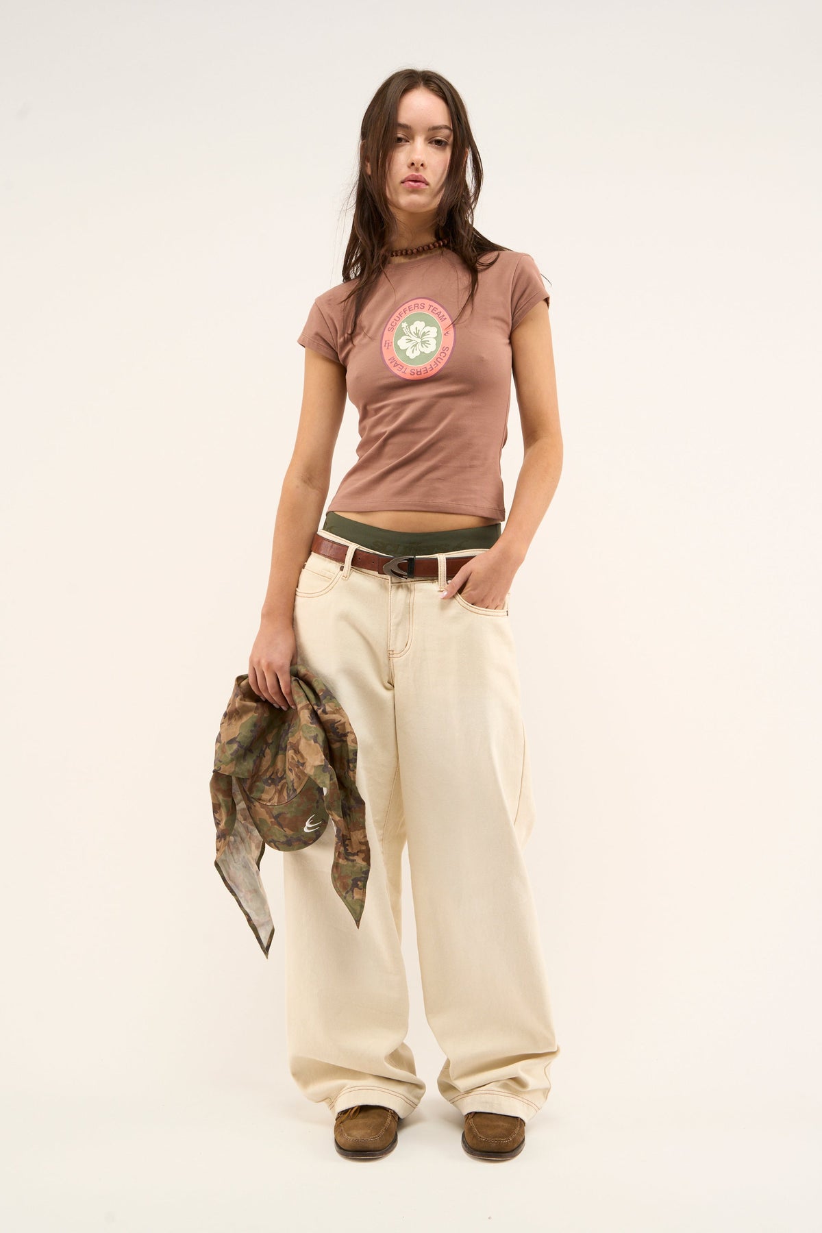 Cali Brown Top