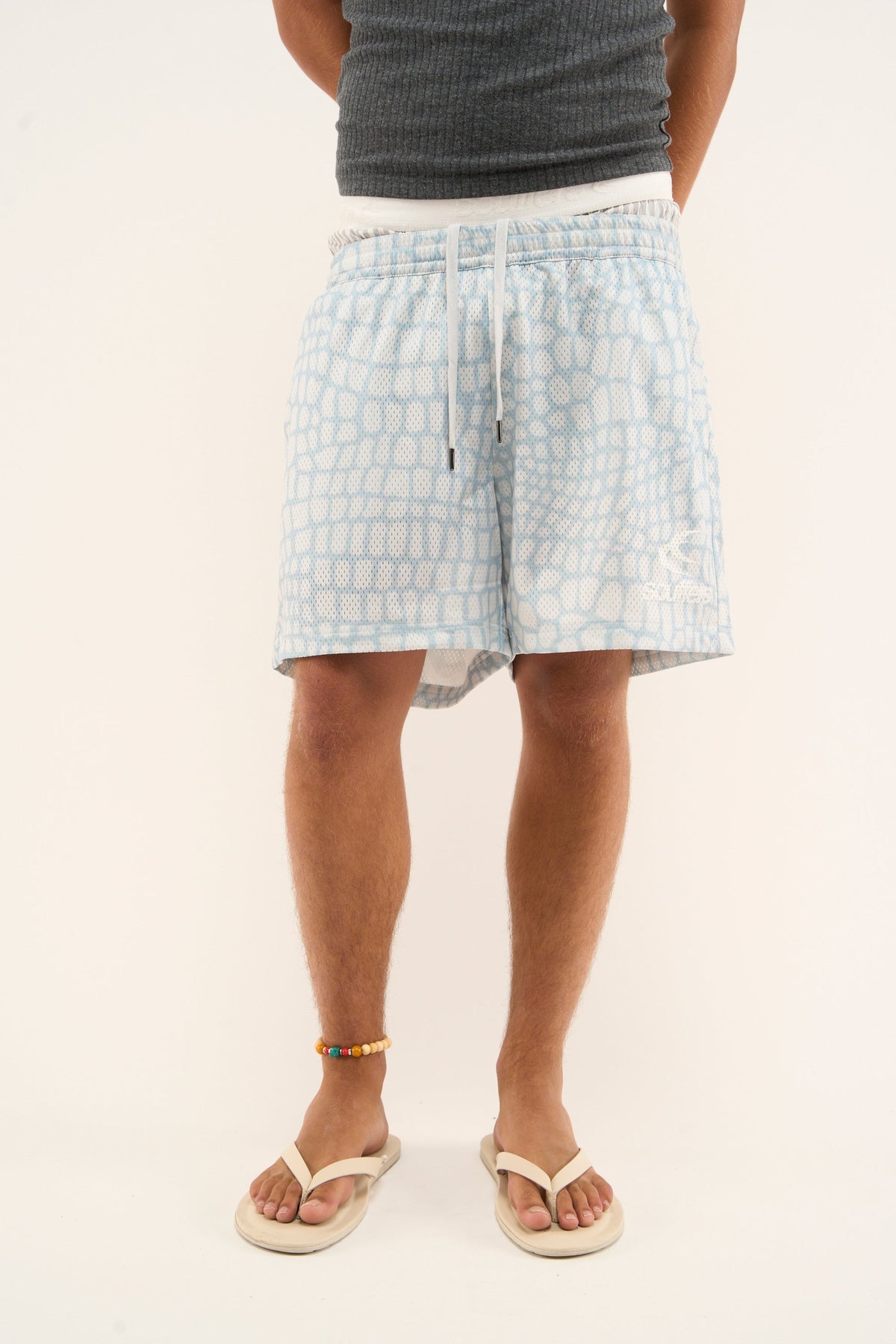 Liens Blue Shorts