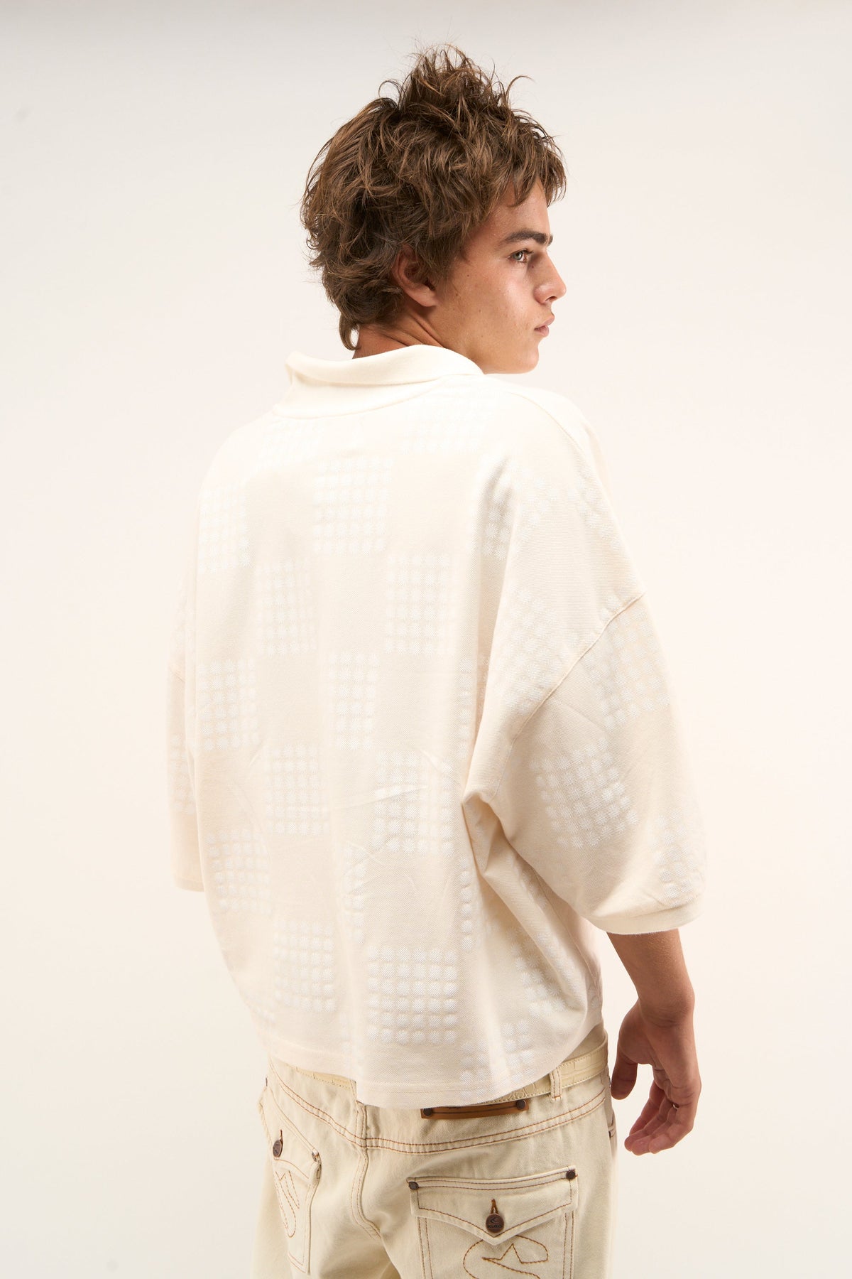 Chess Ecru Polo