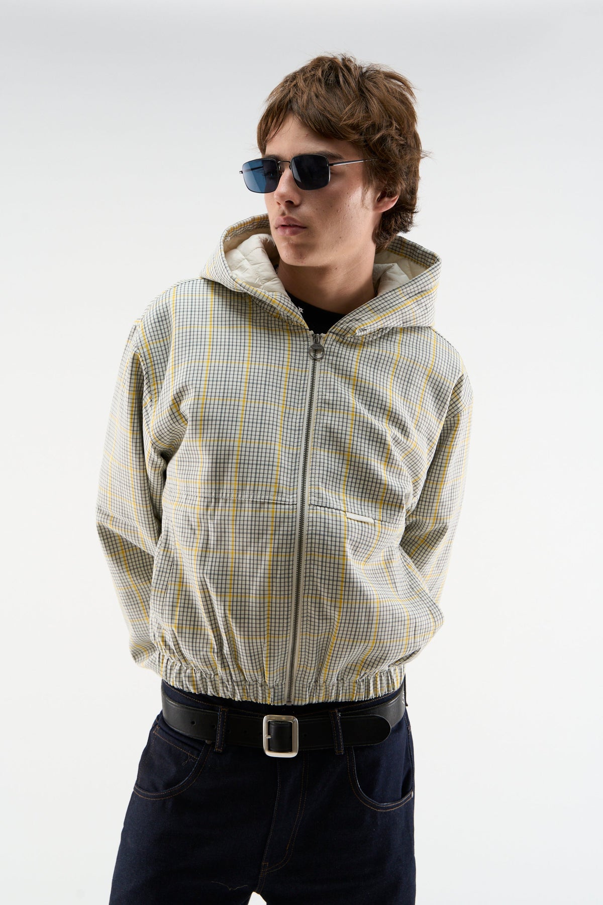 Checkered Work Jacket