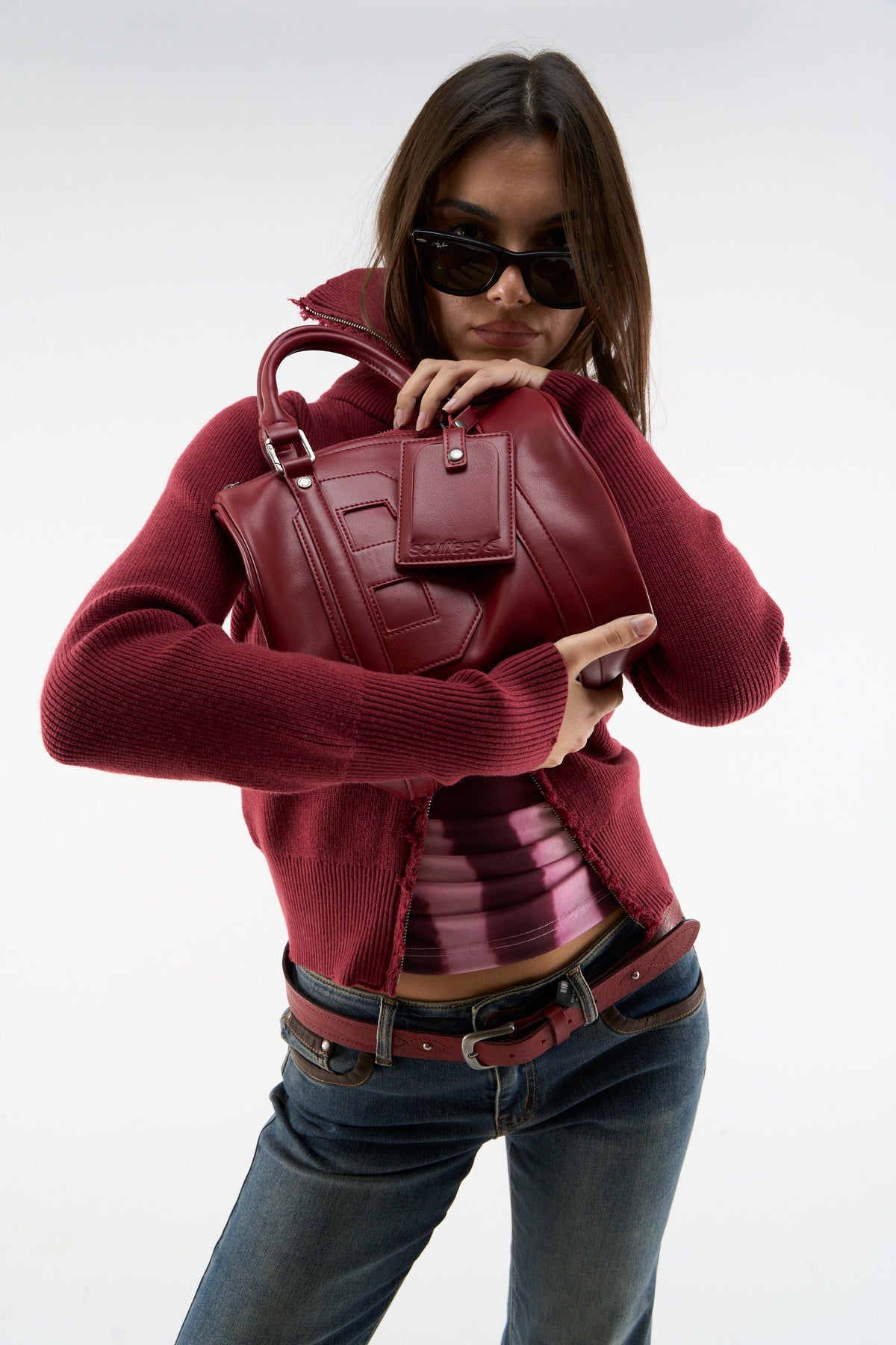 All In Red Mini Duffle Bag