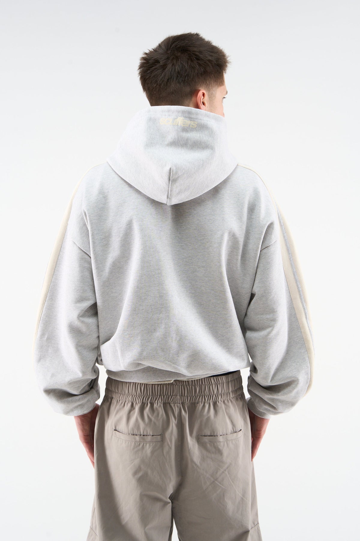 Effortless Light Grey Hoodie