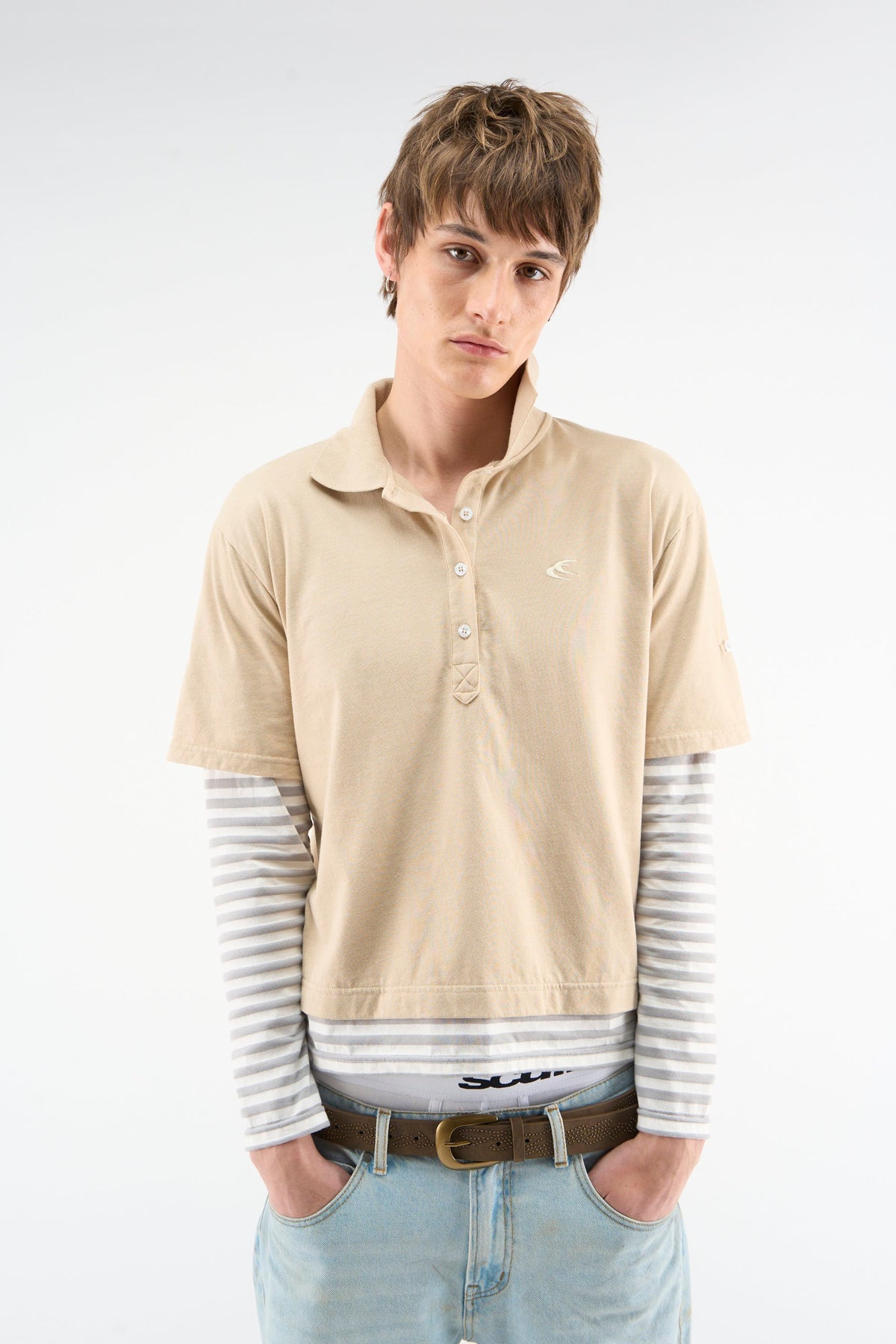 Somewhere Yellow Polo