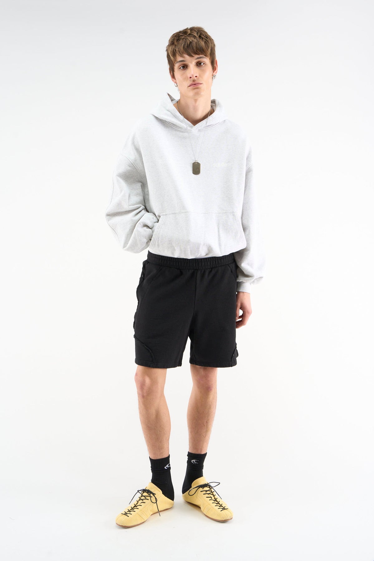 Worldwide Grey Melange Hoodie