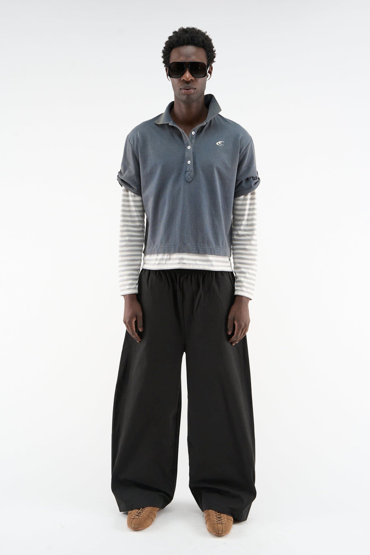 Somewhere Navy Polo