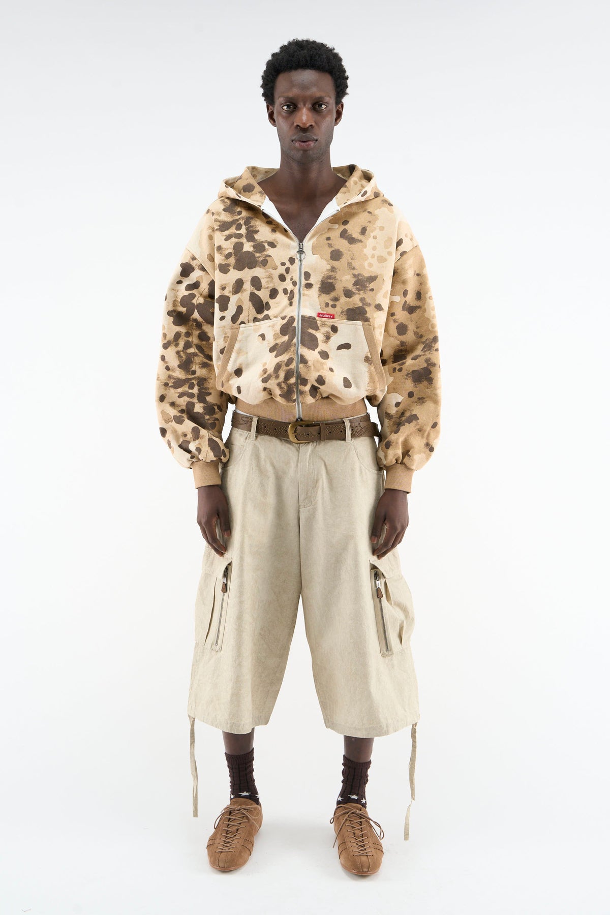 SCFF Coffee Brown Zipper