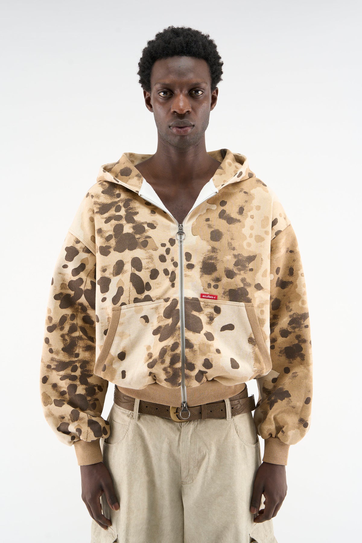 SCFF Coffee Brown Zipper