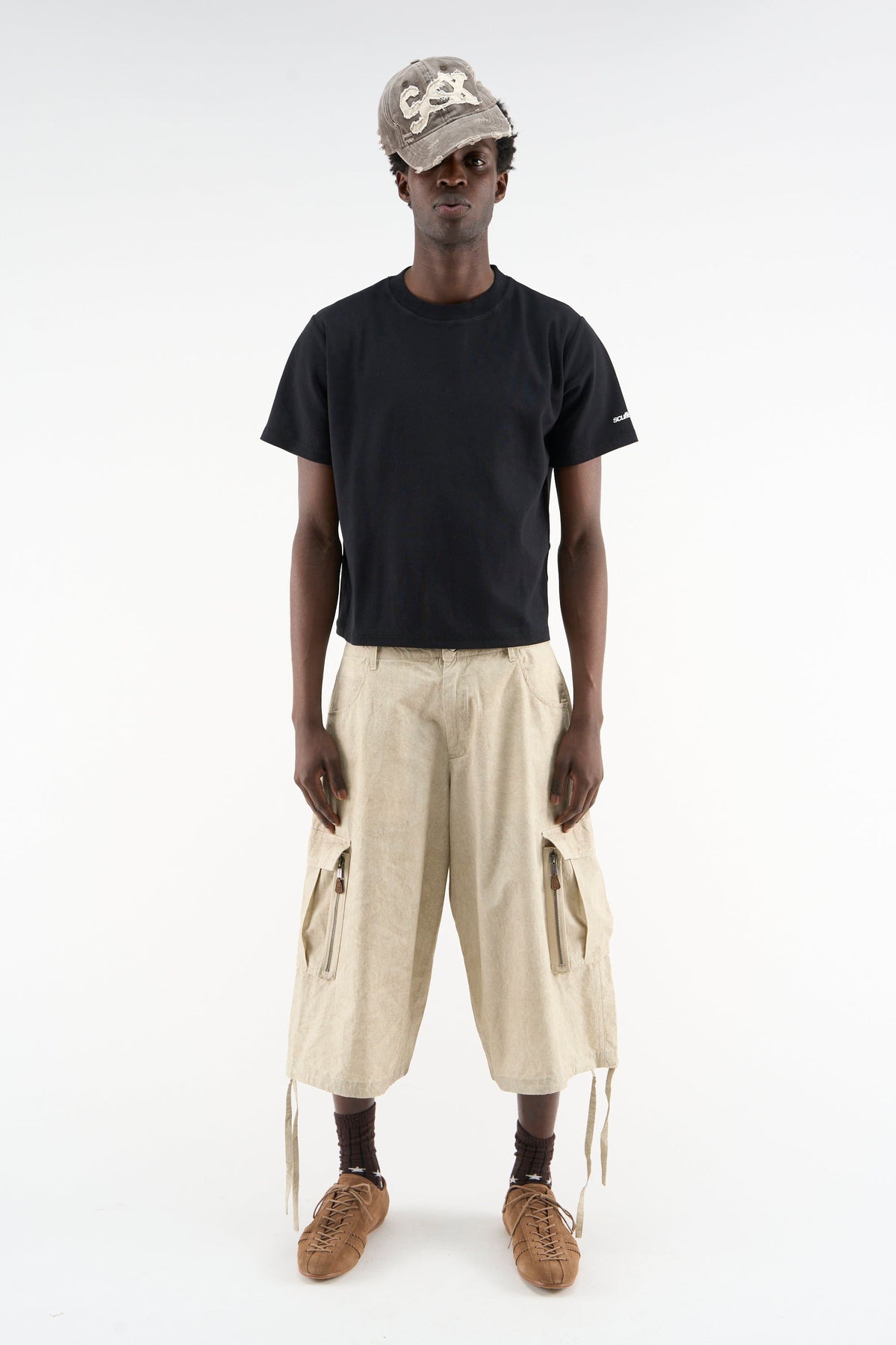Funk Light Brown Jorts