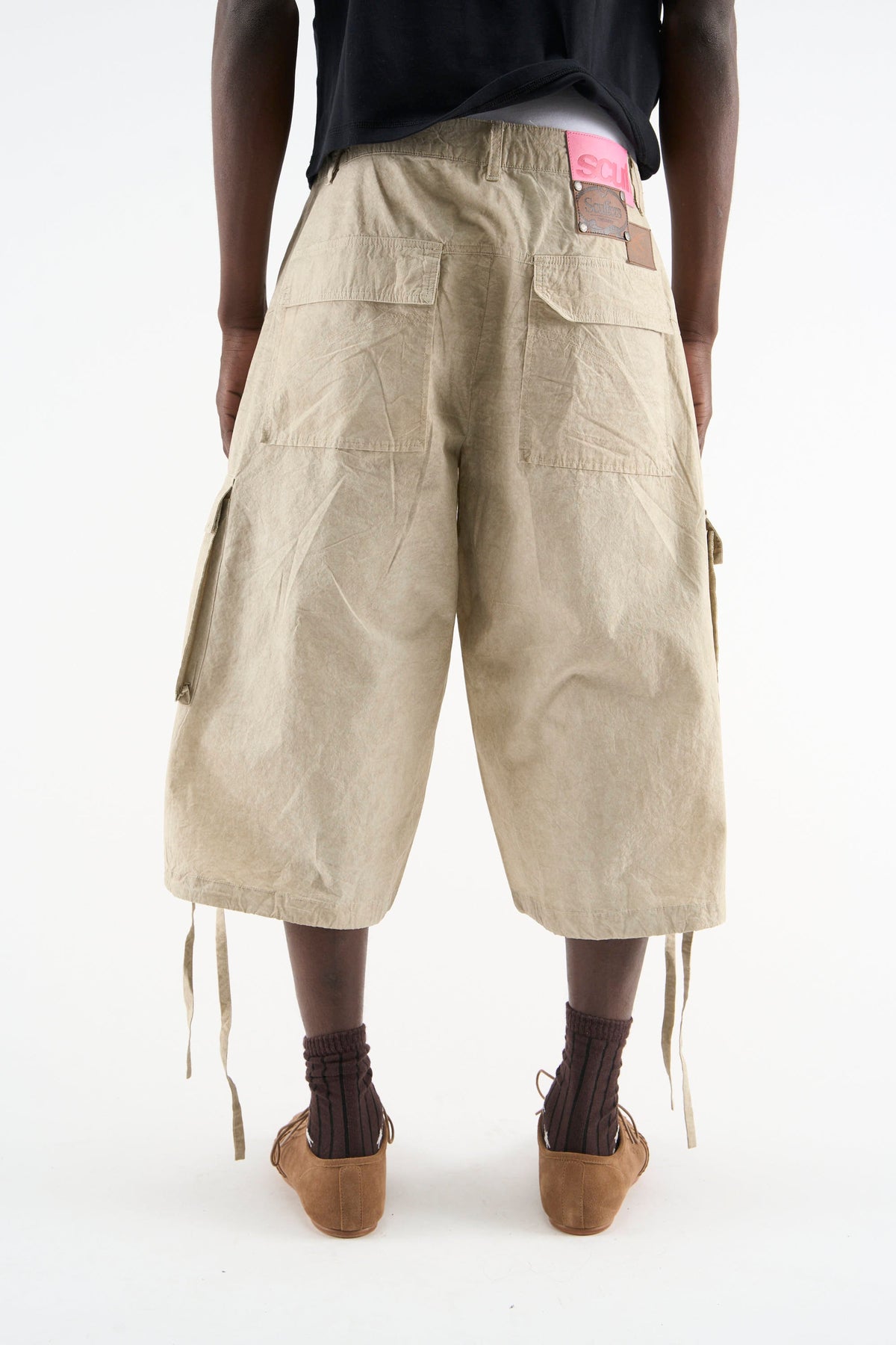 Funk Light Brown Jorts