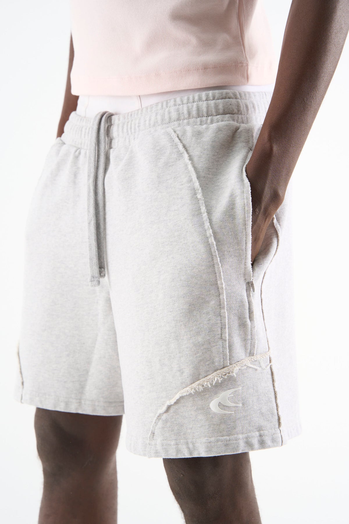 Couture Sport Grey Melange Shorts