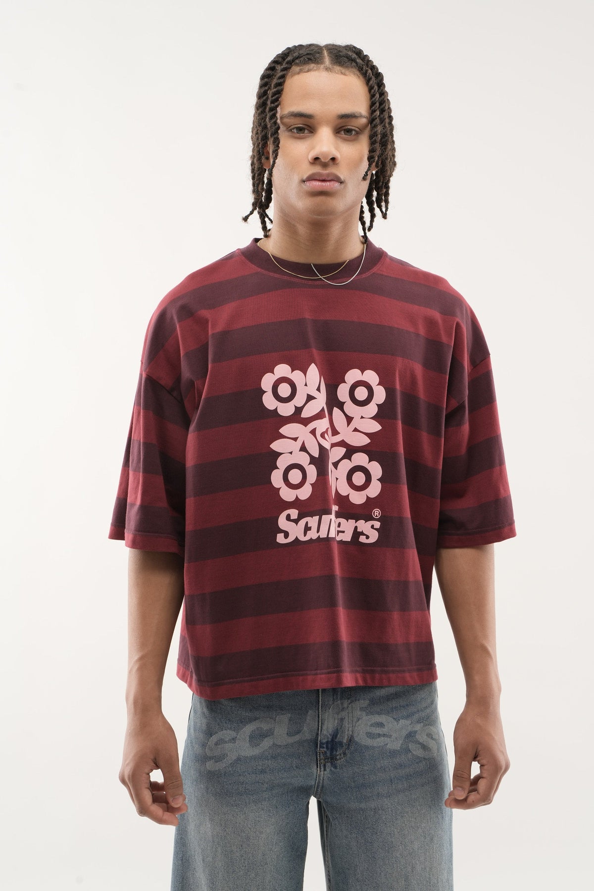 Pollen Burgundy T-Shirt