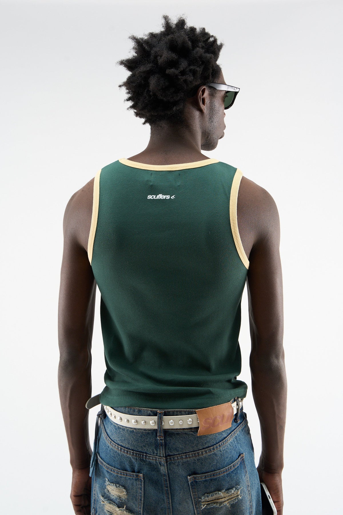 Twice Green Tank Top