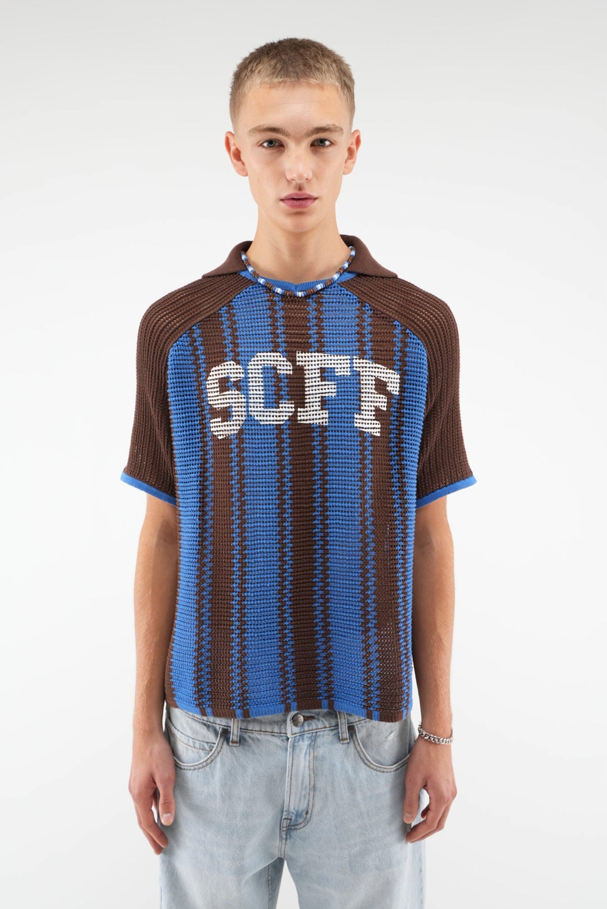 Beacon Brown Knit Jersey