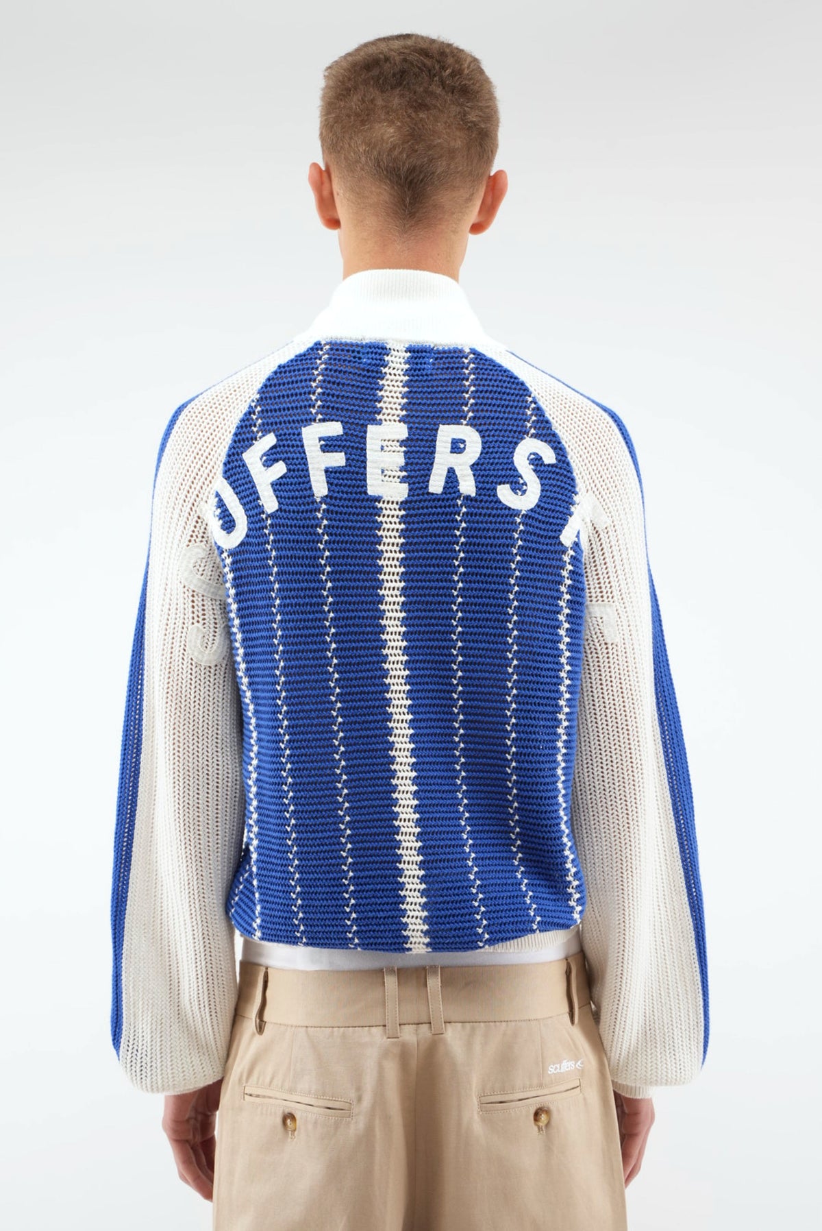 Beacon Navy Knit Zipper