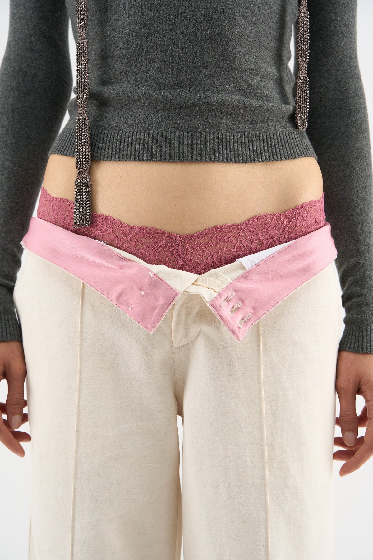 Summer Tailoring White Pants