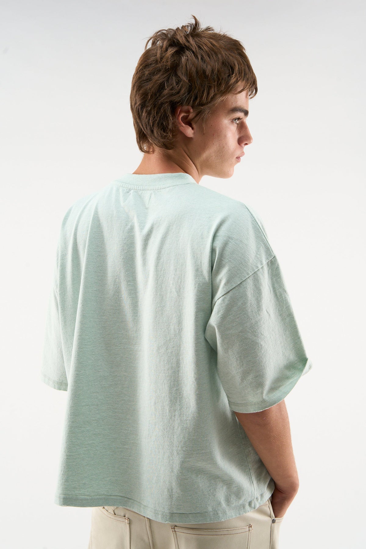 Nobrand Light Green T-Shirt