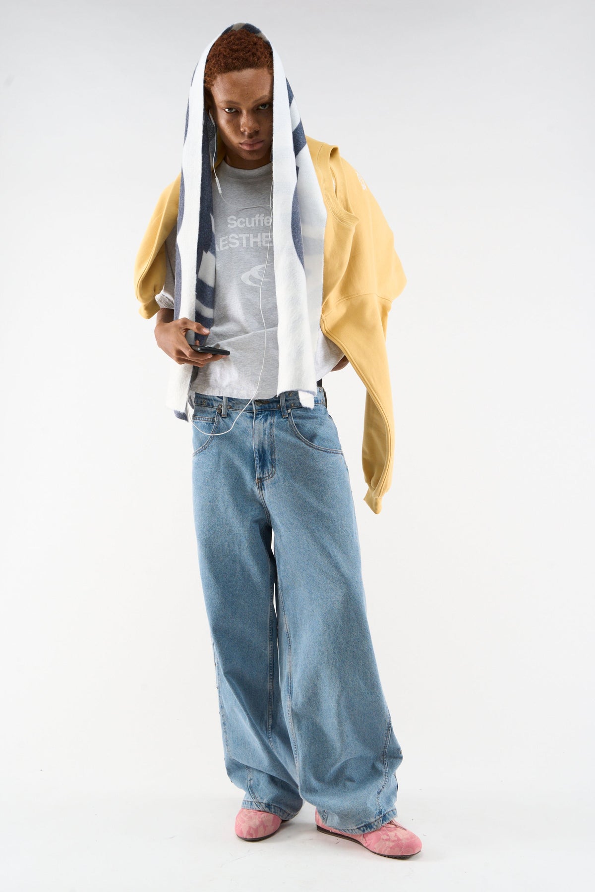 Nobrand Light Grey Melange T-Shirt