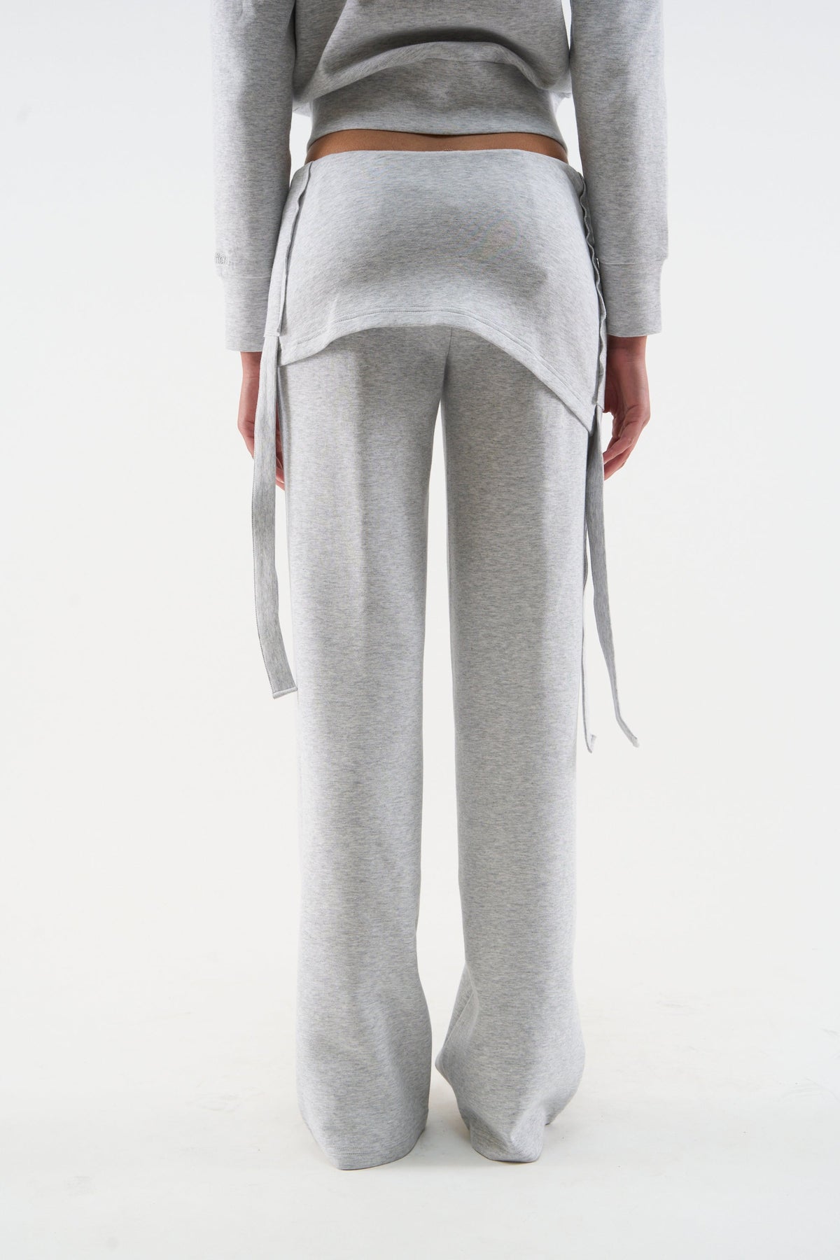 Cozy Grey Melange Pants