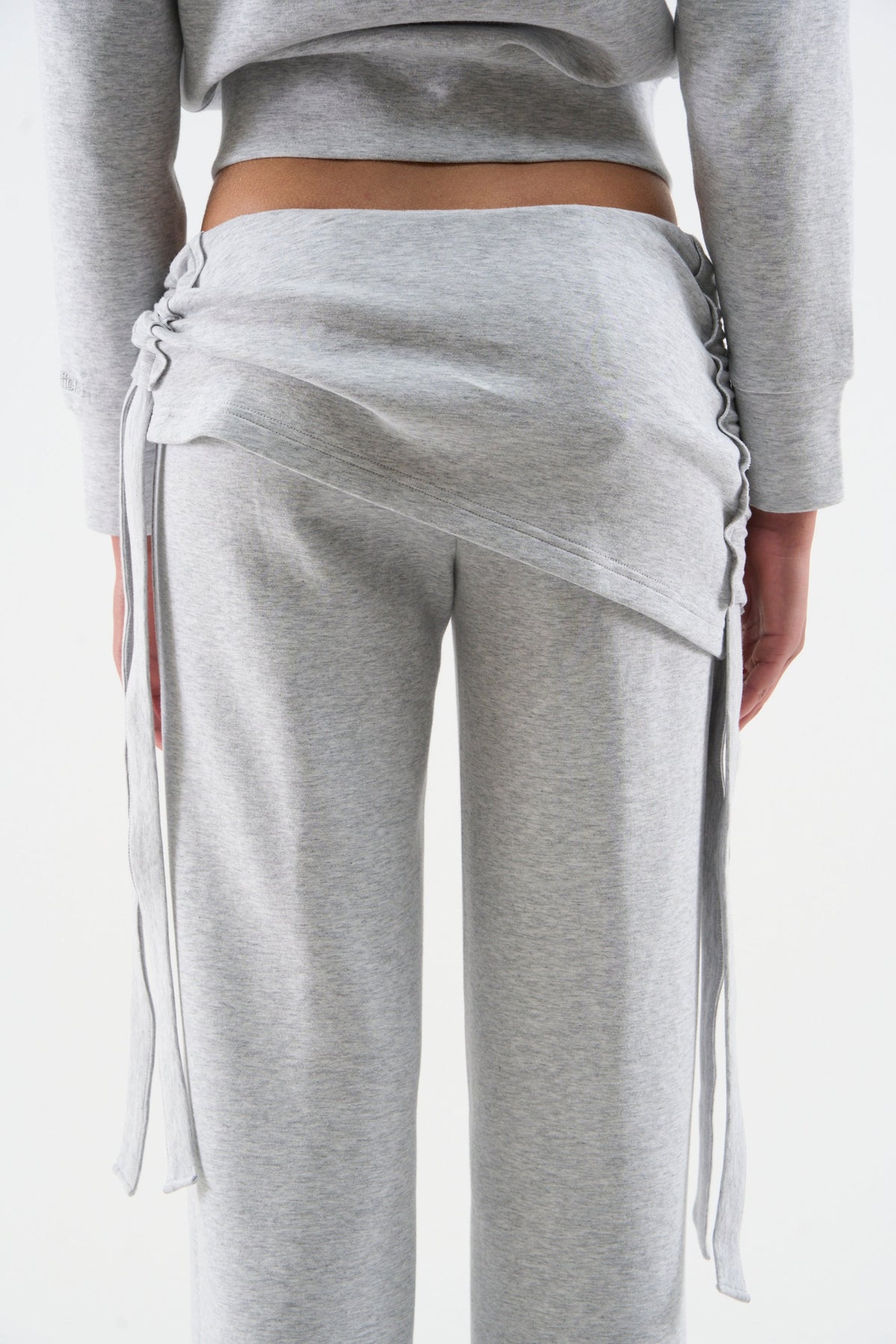 Cozy Grey Melange Pants