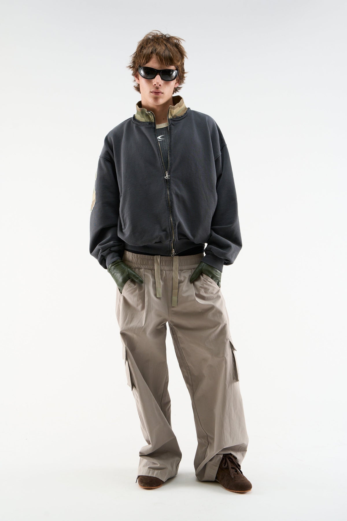 Tokiet Camo Zipper