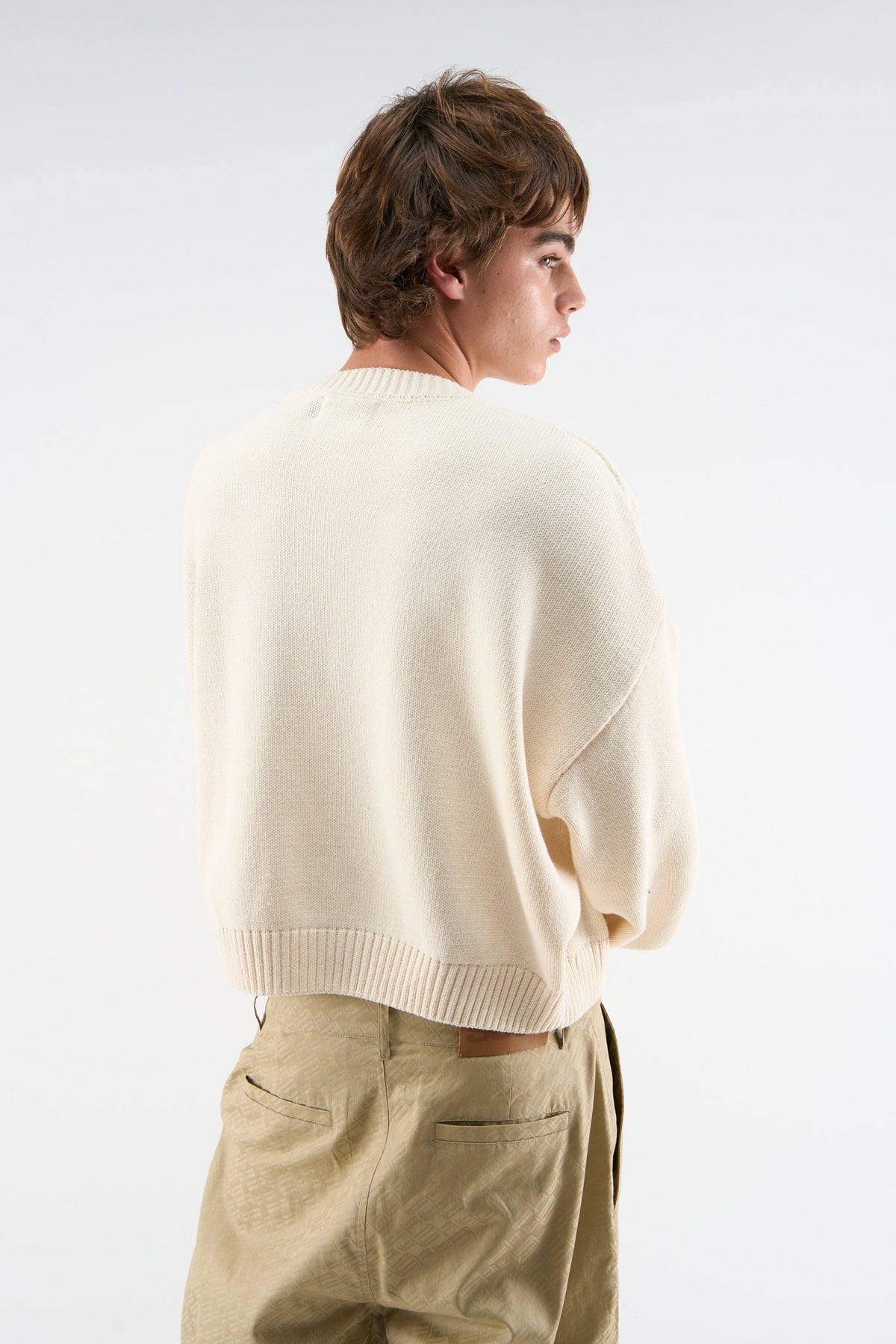 Flag Ecru Knit