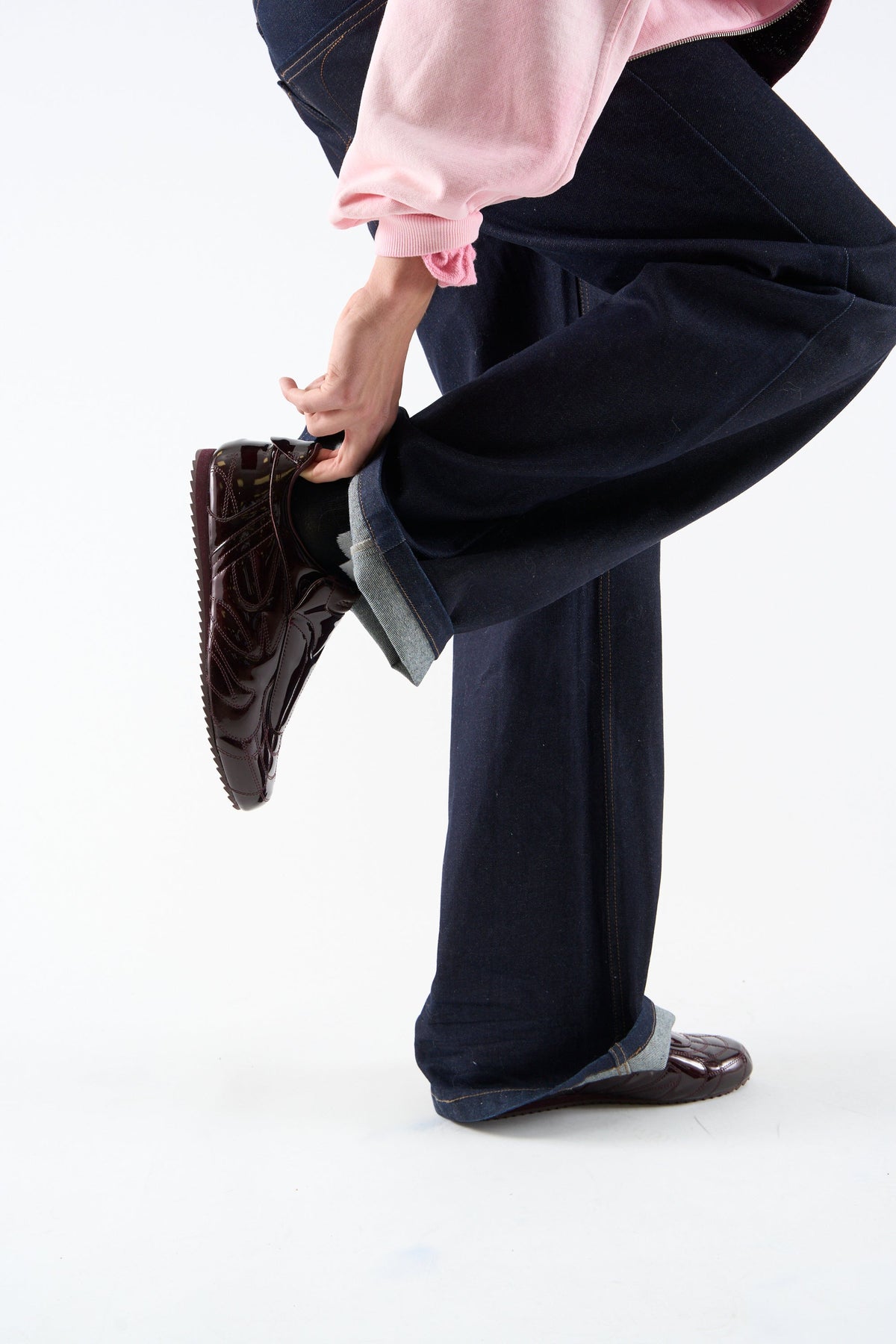Iconic Radiant Burgundy Sneakers